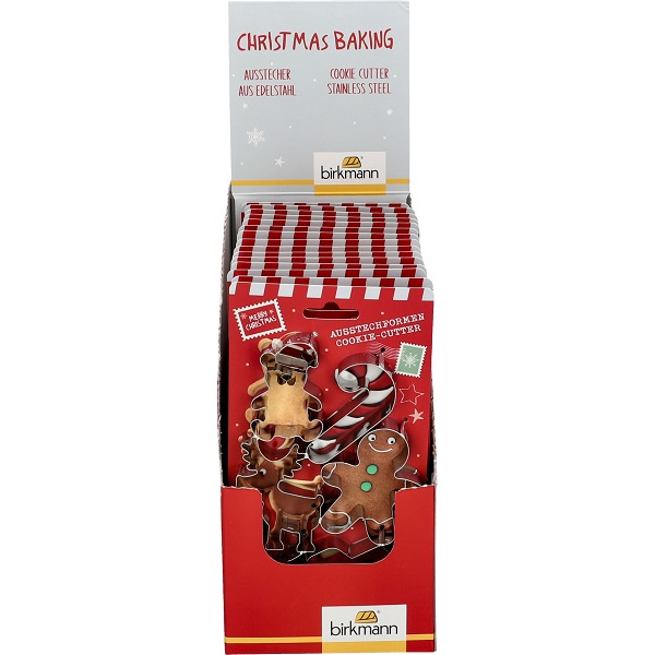 Ausstecherset Dear Santa - 5 Ausstecher aus Edelstahl