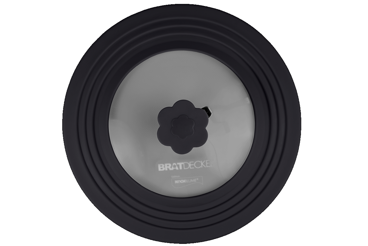 Bratdeckel L - anthrazit