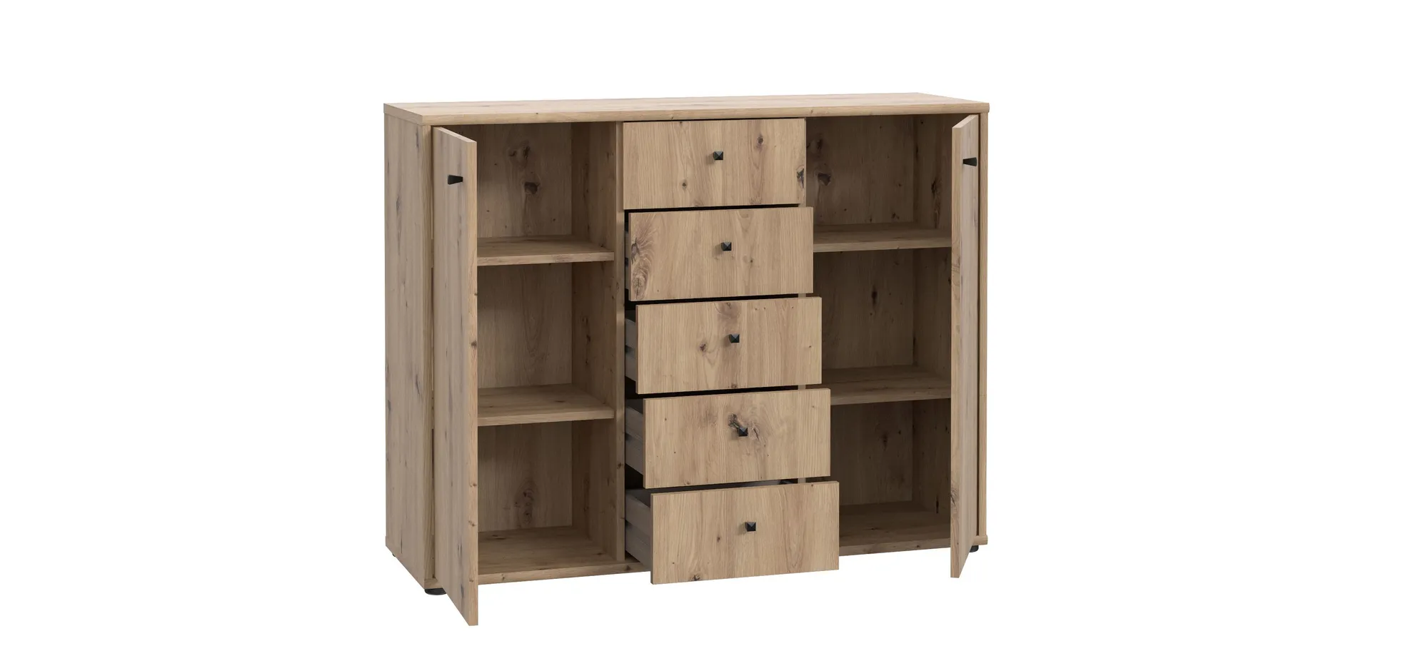 Kommode, Artisan Eiche - Faik