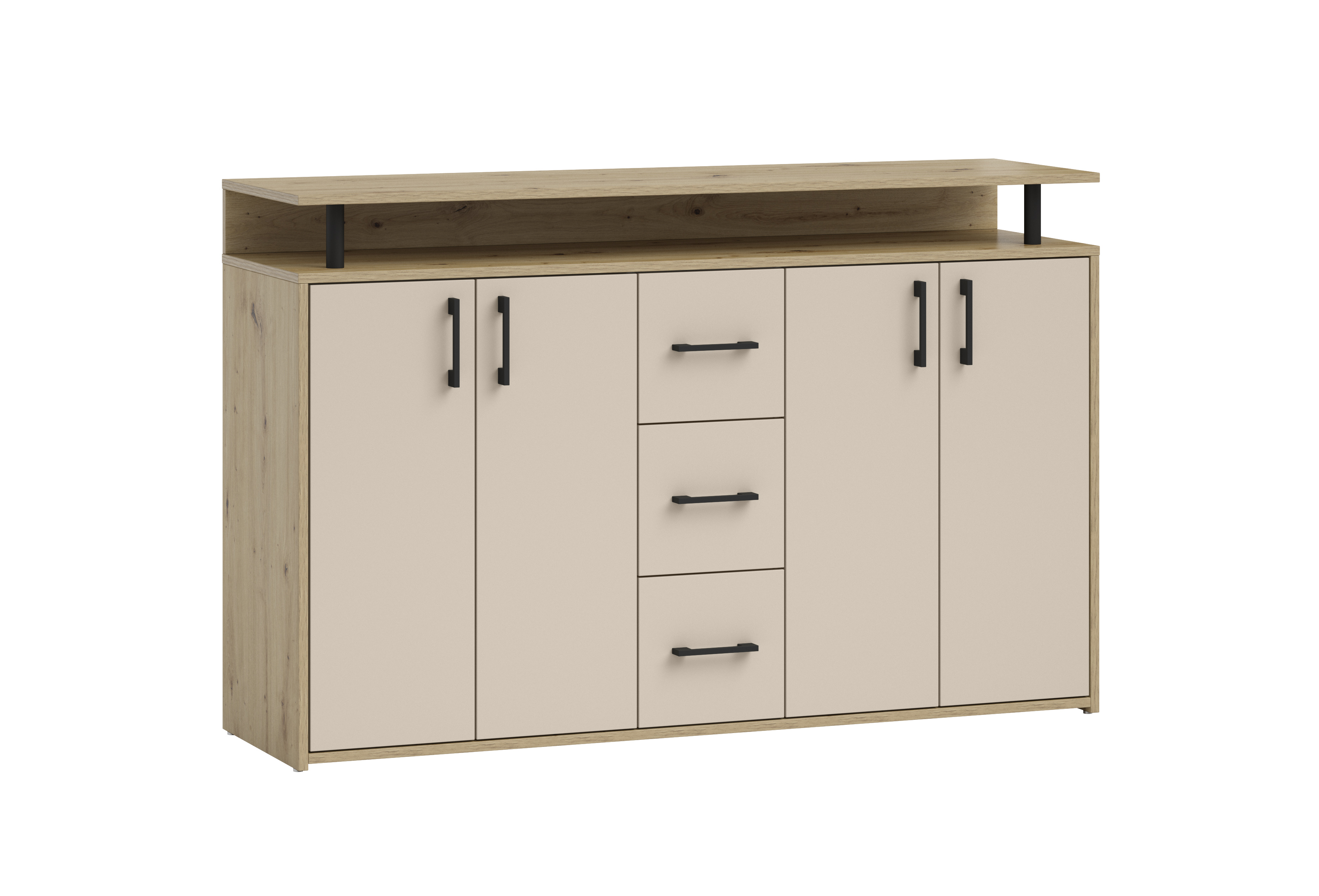 Highboard, Artisan Eiche, kaschmir - MyStyle 1027