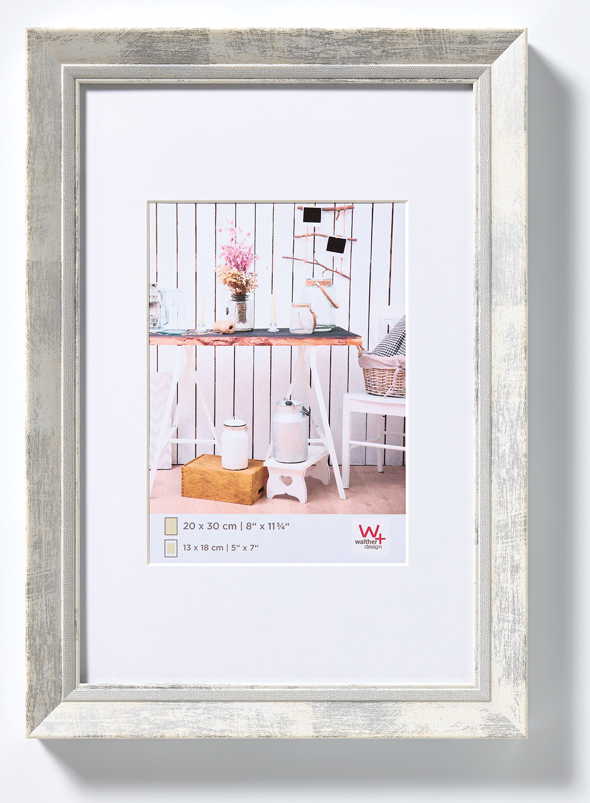 Bilderrahmen, Chalet, Design - 15X20 cm WEISS