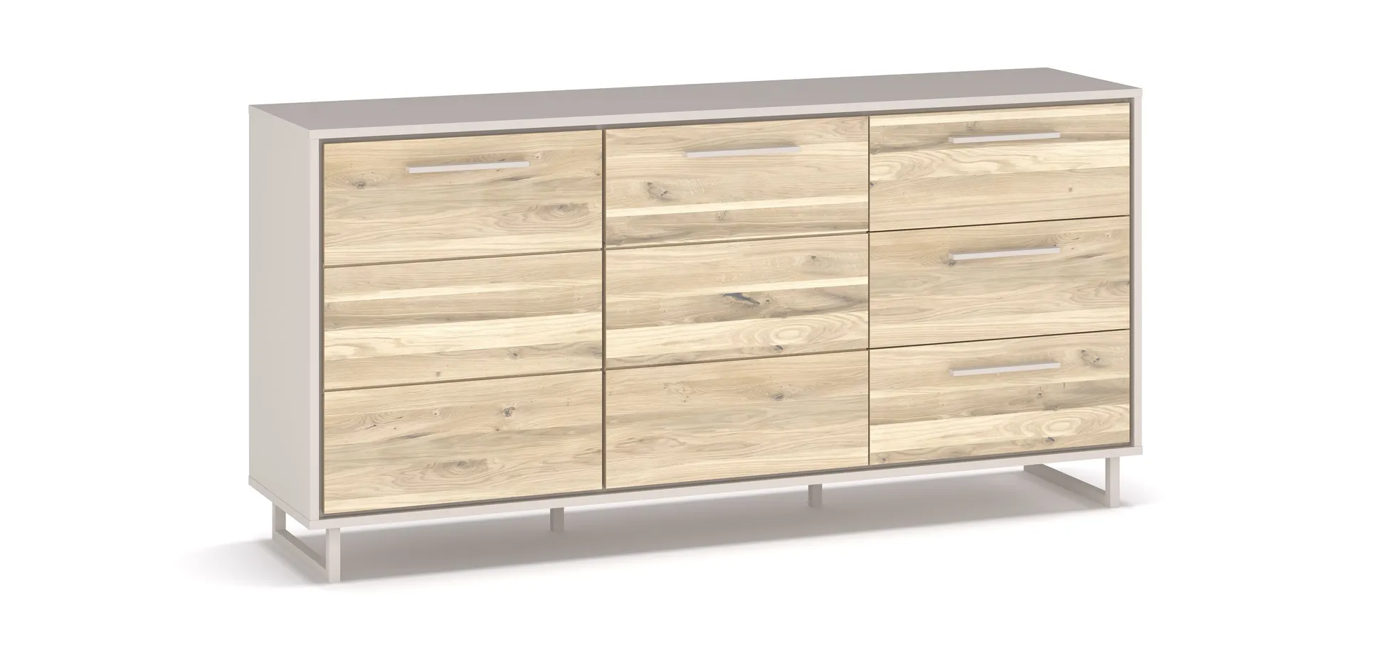 Kommode, Eiche bianco  - Elenora