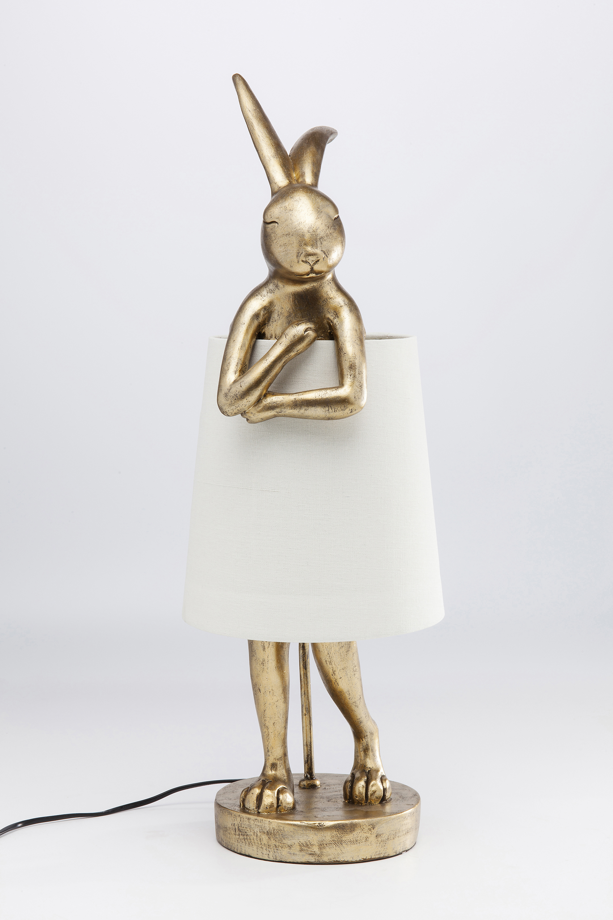 Tischleuchte Animal Rabbit, Gold/Weiß - Leuchten