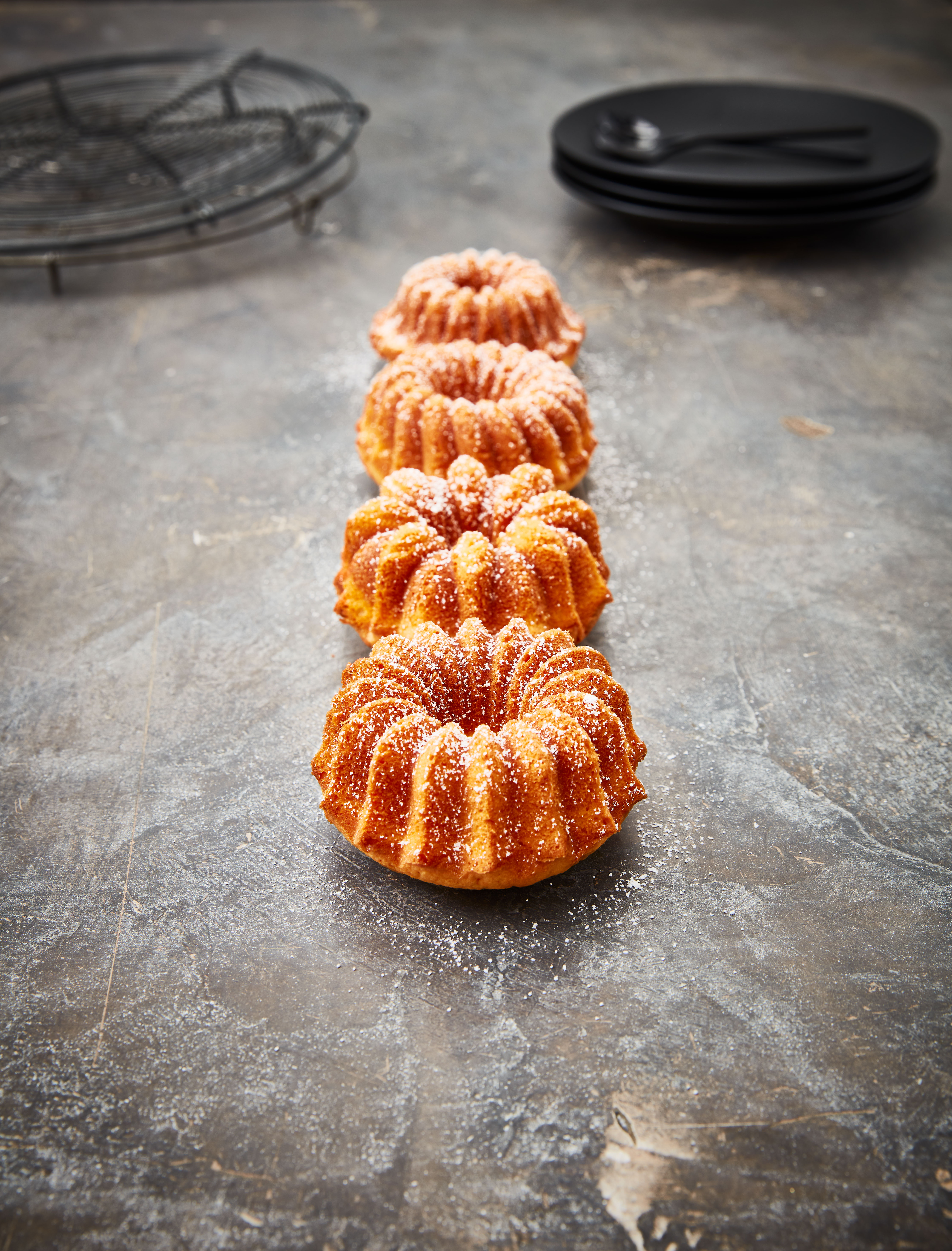 Gugelhupfform Belissima - 24 x 24 cm, Höhe 4,5 cm