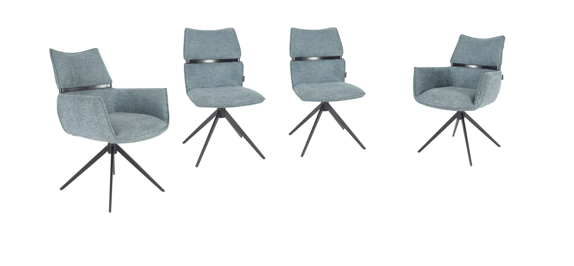 Armlehnstuhl, drehbar 360° autoreturn - Marja