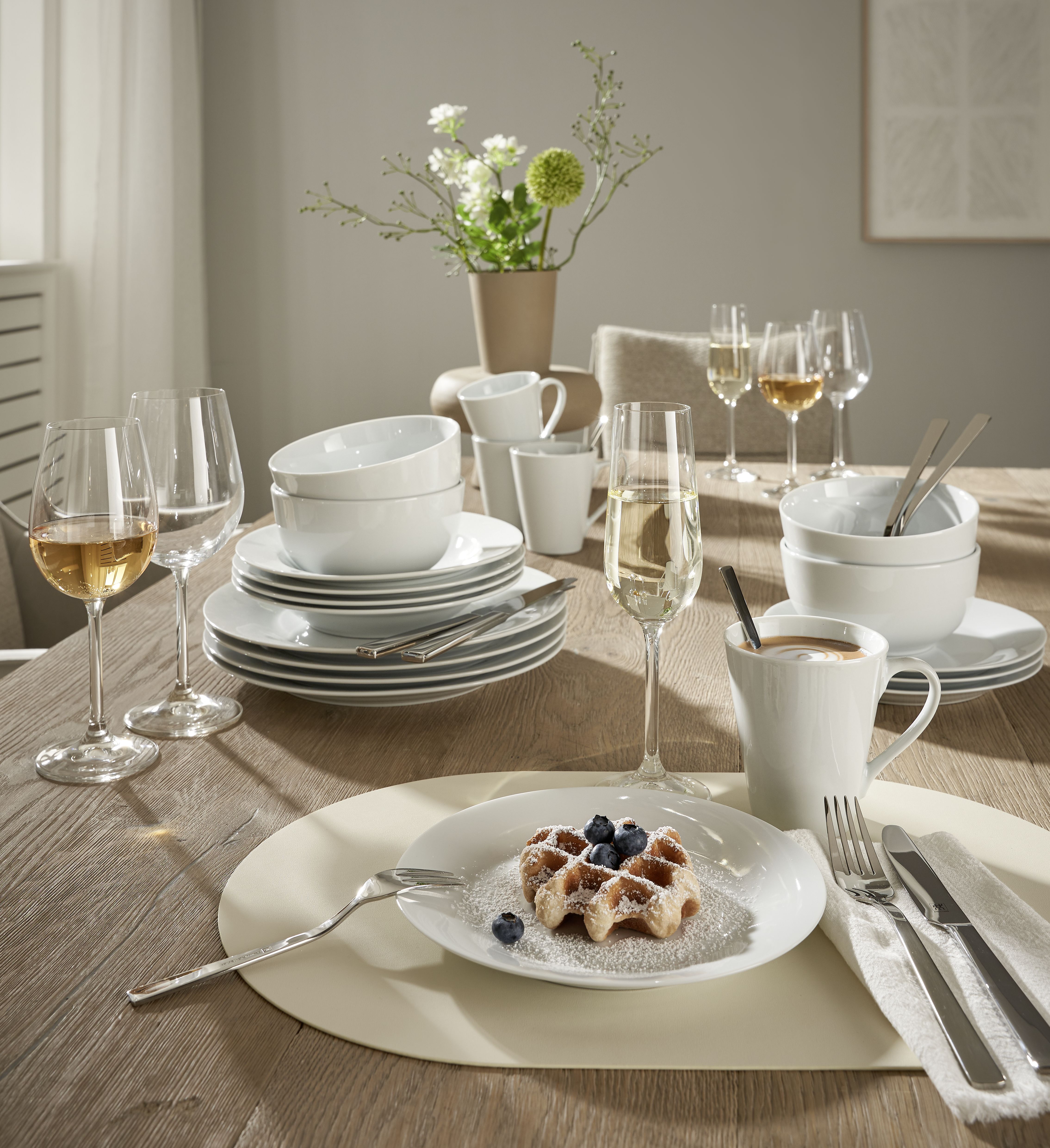 Kombiservice Base, 20-Tlg. - weiß 