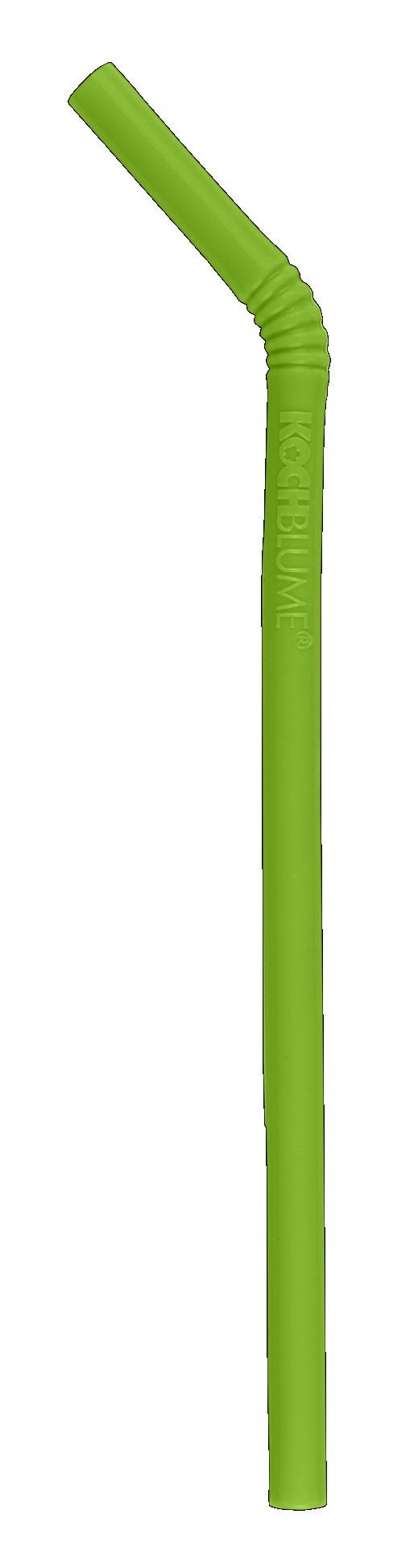 Trinkhalme 6er-Set + Bürste - limette