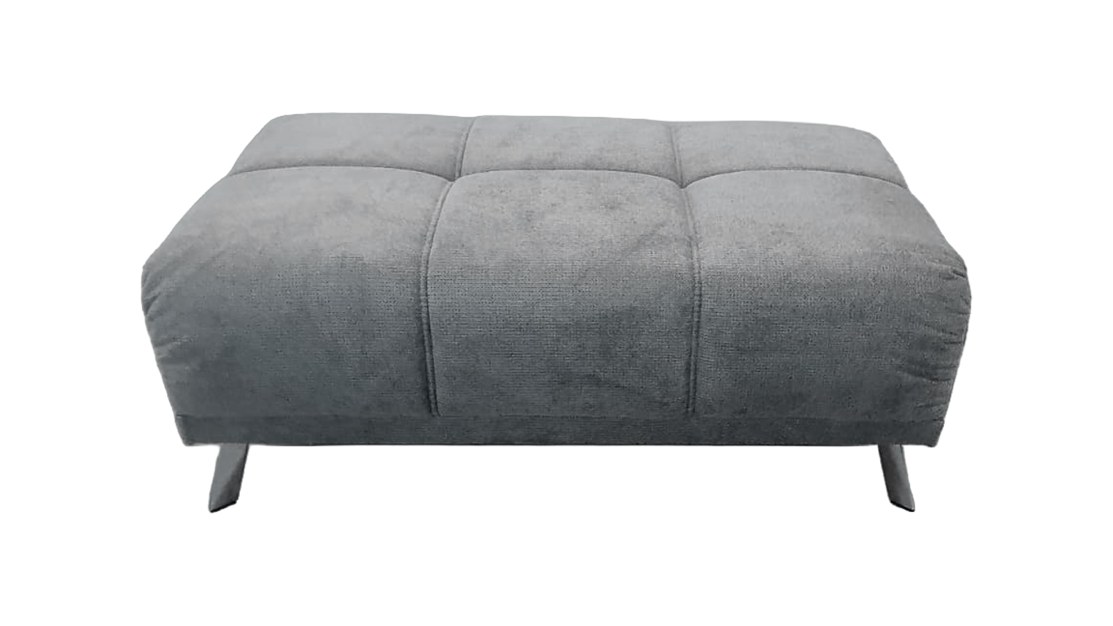 Hocker, Stoff dunkelgrau - MyStyle 2157