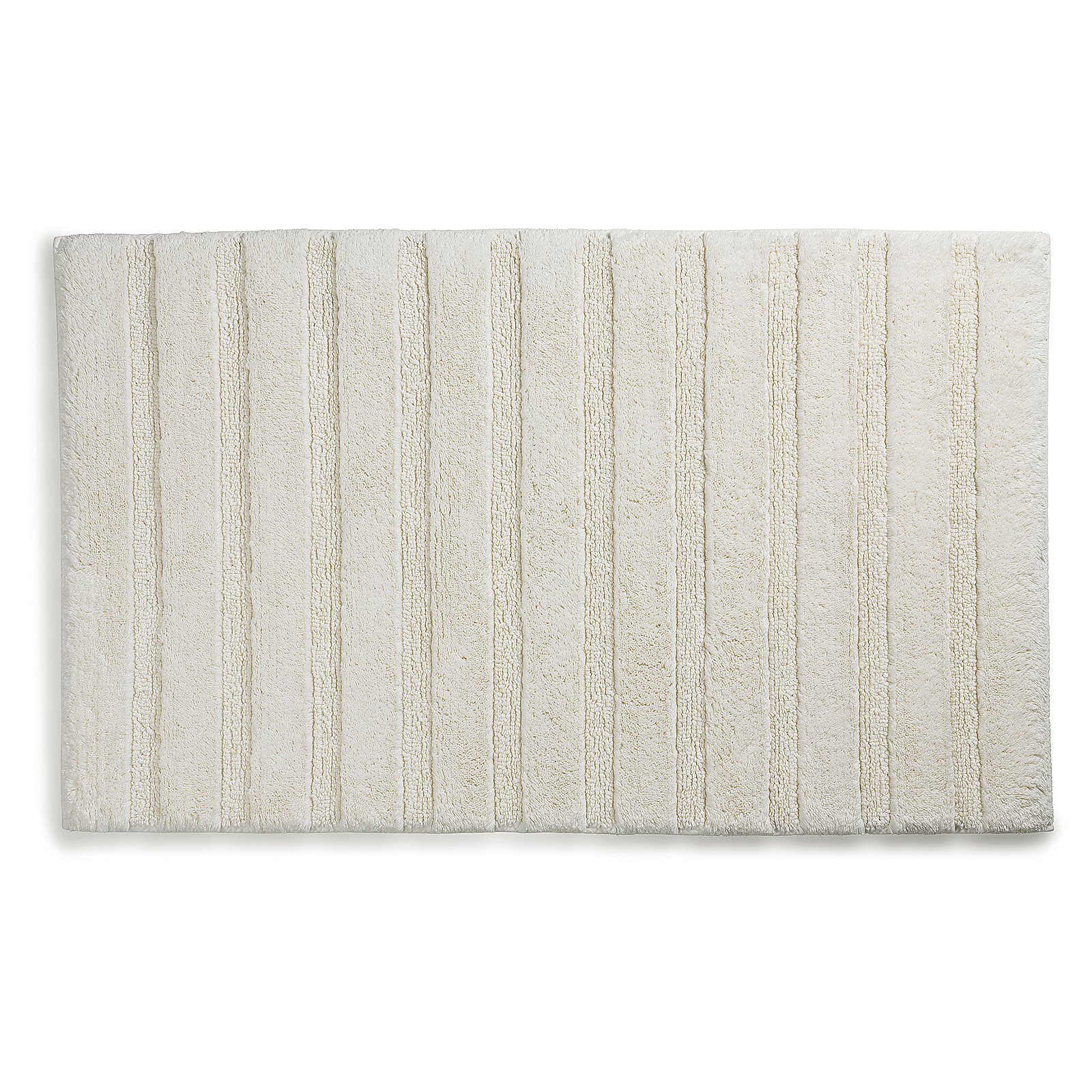 Badematte Megan 50x1,6x80 cm - 100%Baumwolle offwhite