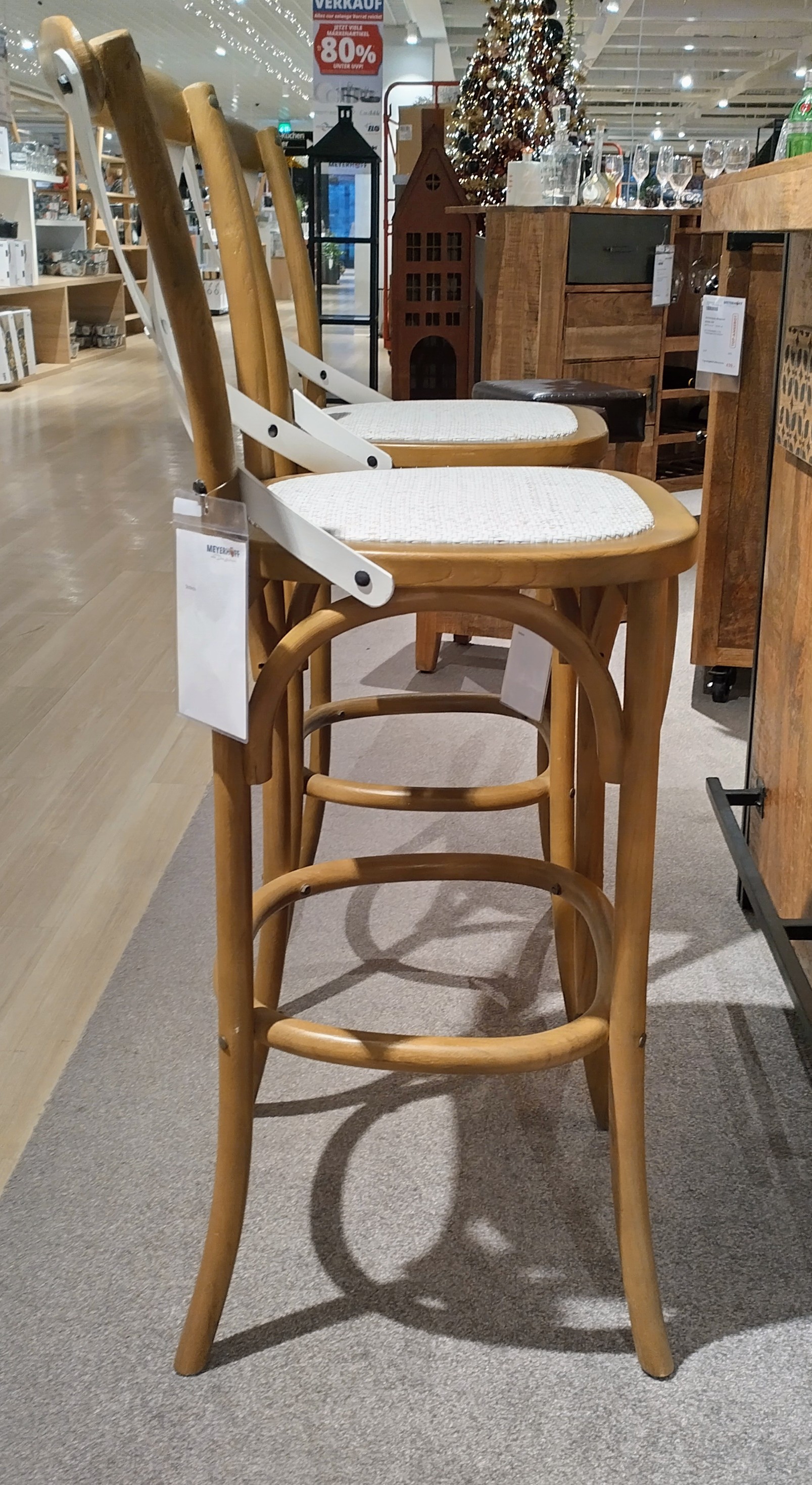 Barhocker St.Etienne, Eichenholz - FURNITURE