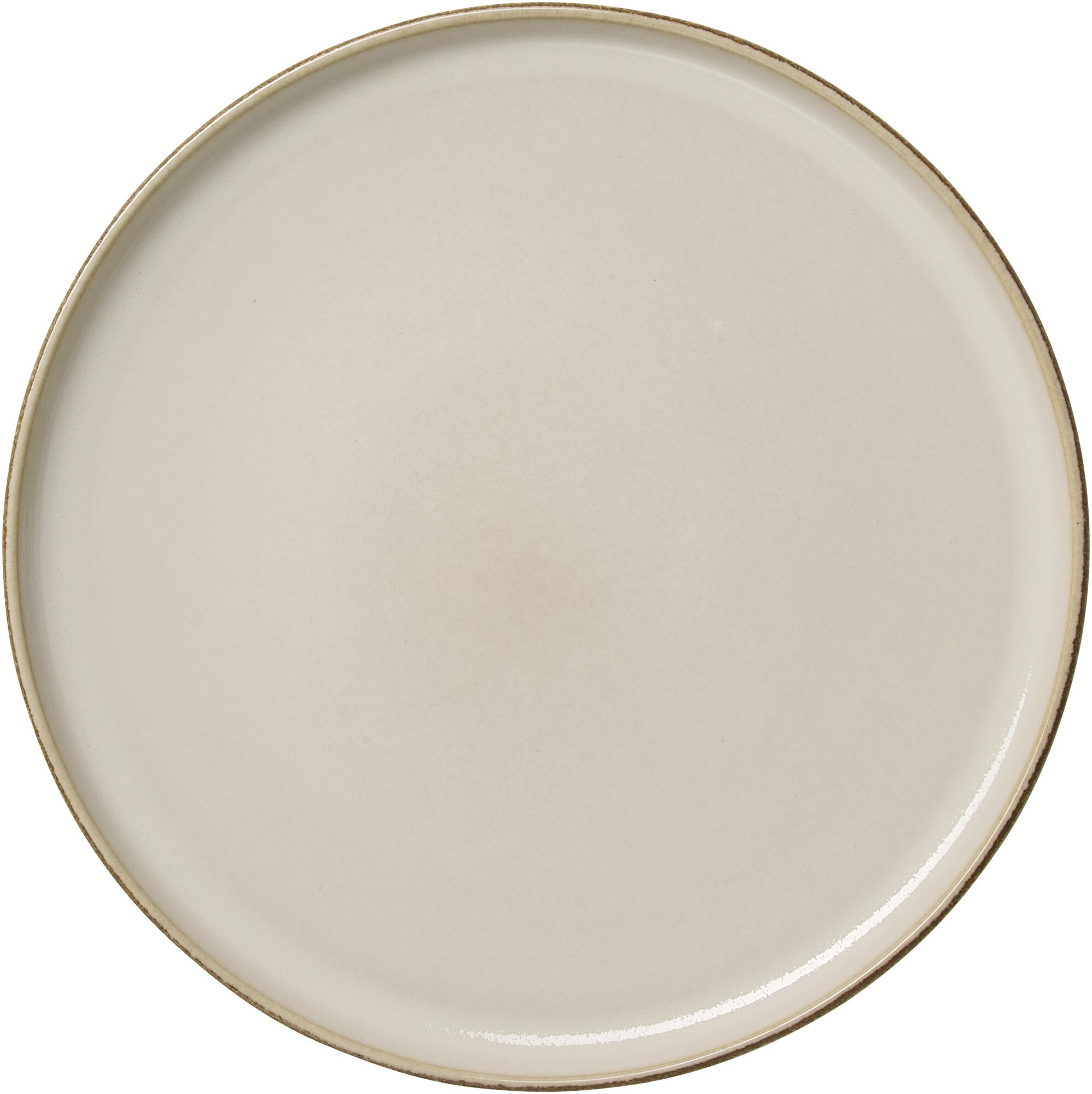 Frühstücksteller Olivia - steingut, beige, 21cm