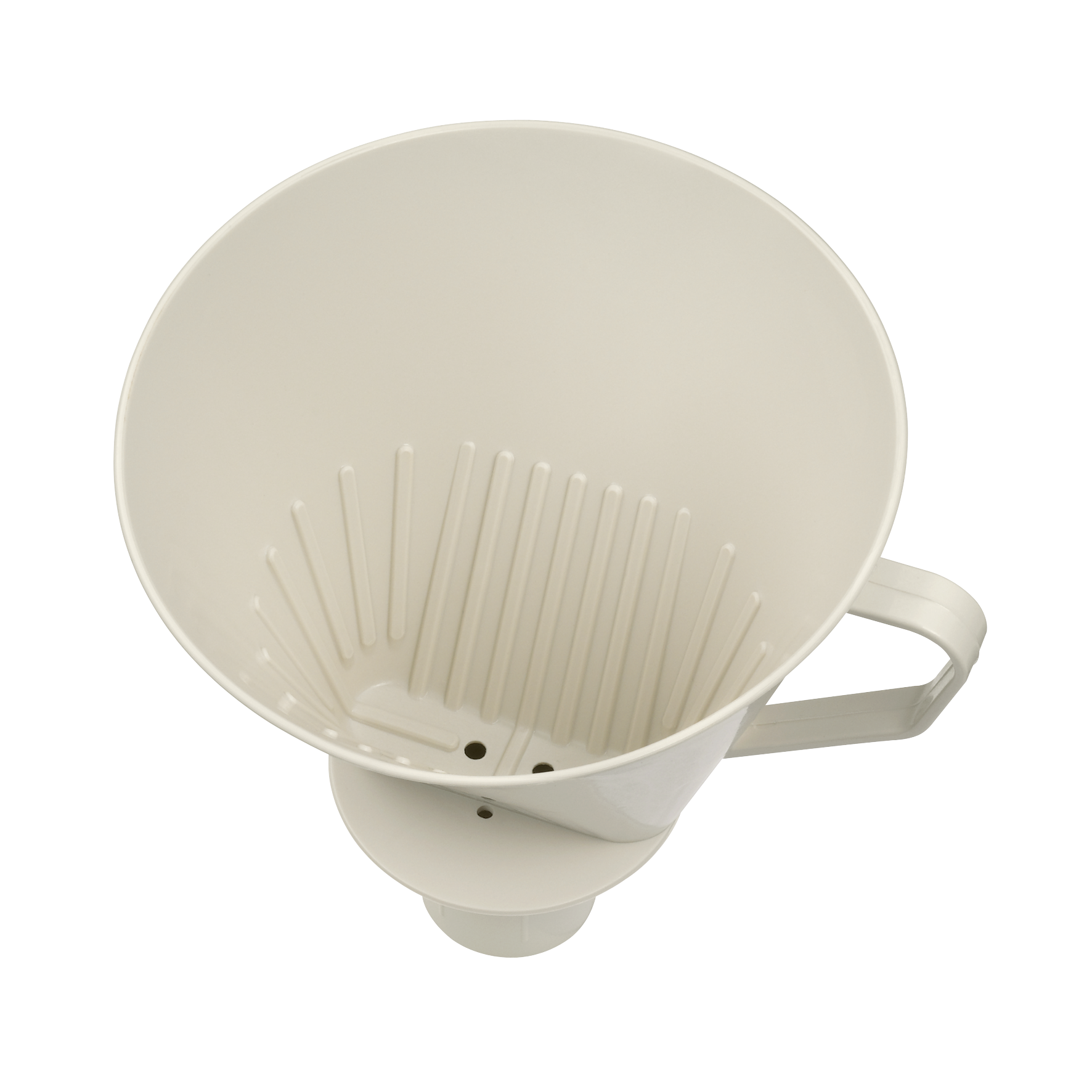 Kaffeefilter, Größe 4, Bio-Kunststoff, beige - Aroma Plus