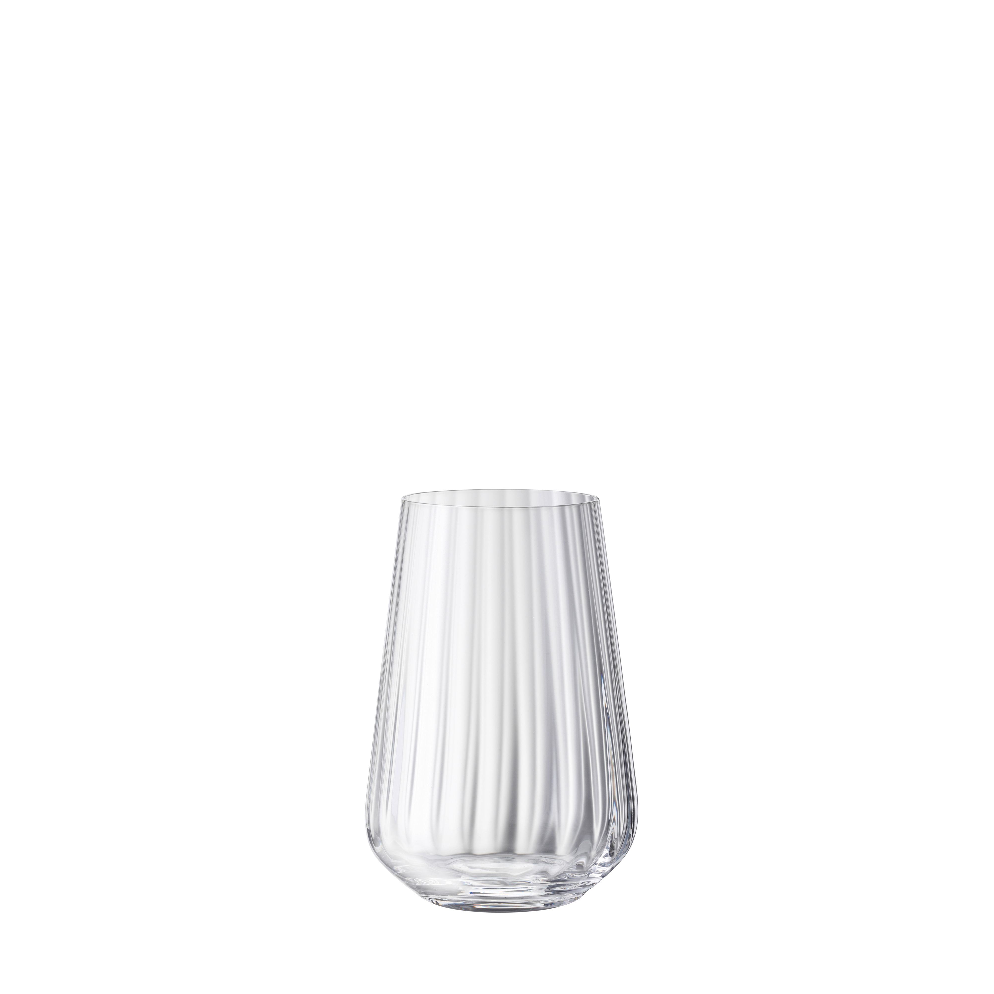 Longdrinkglas Sandra mit Optik - Kristallglas, 380ml