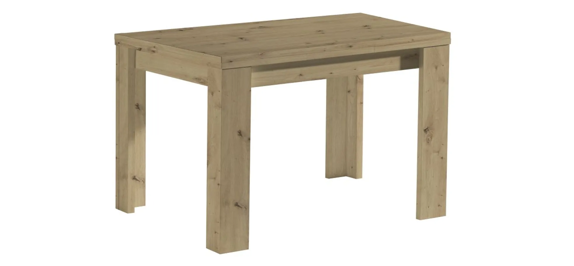 Esstisch, Asteiche Dekor, ausziehbar - Mahi