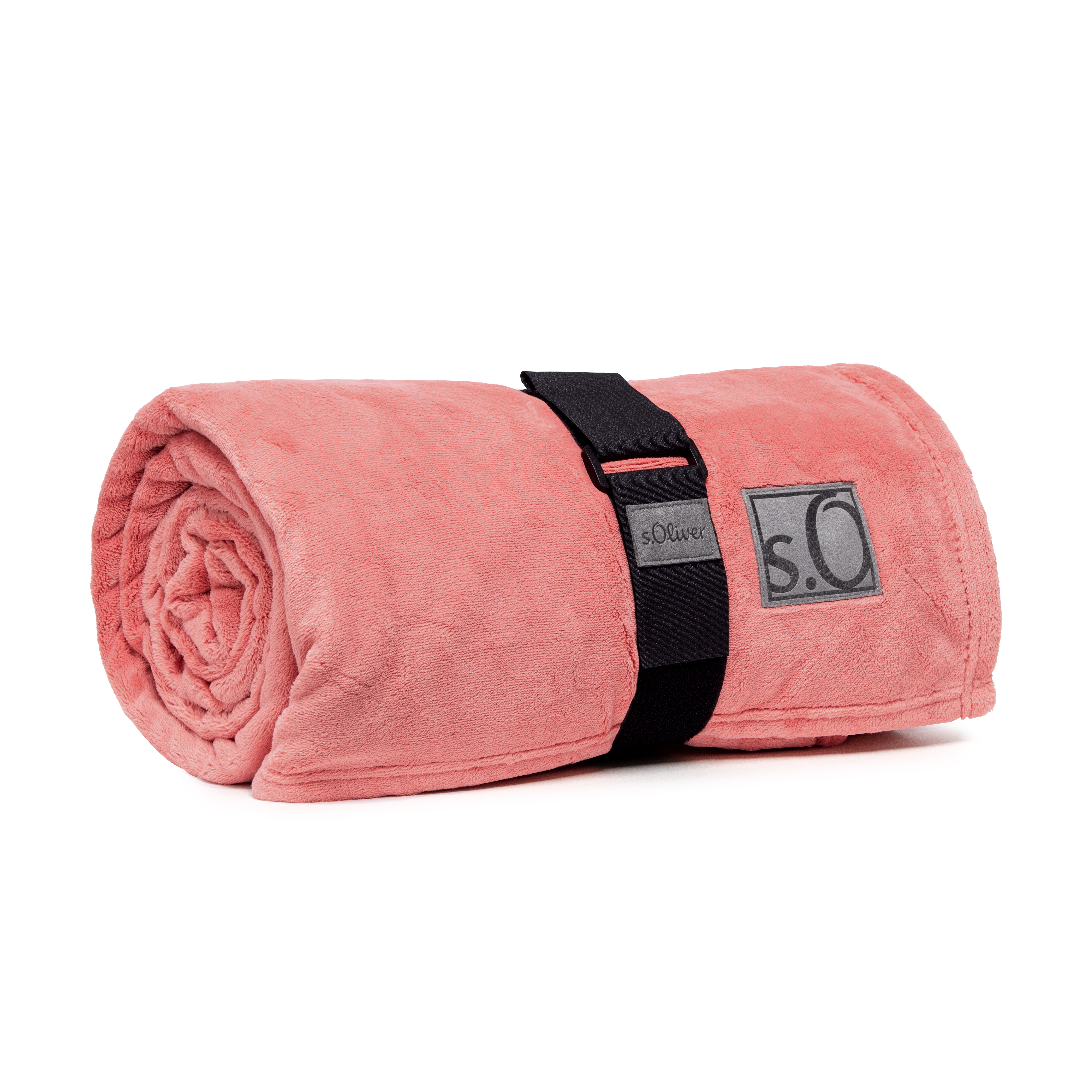 Kuschelsoftdecke S.Oliver - 150x200cm, coral