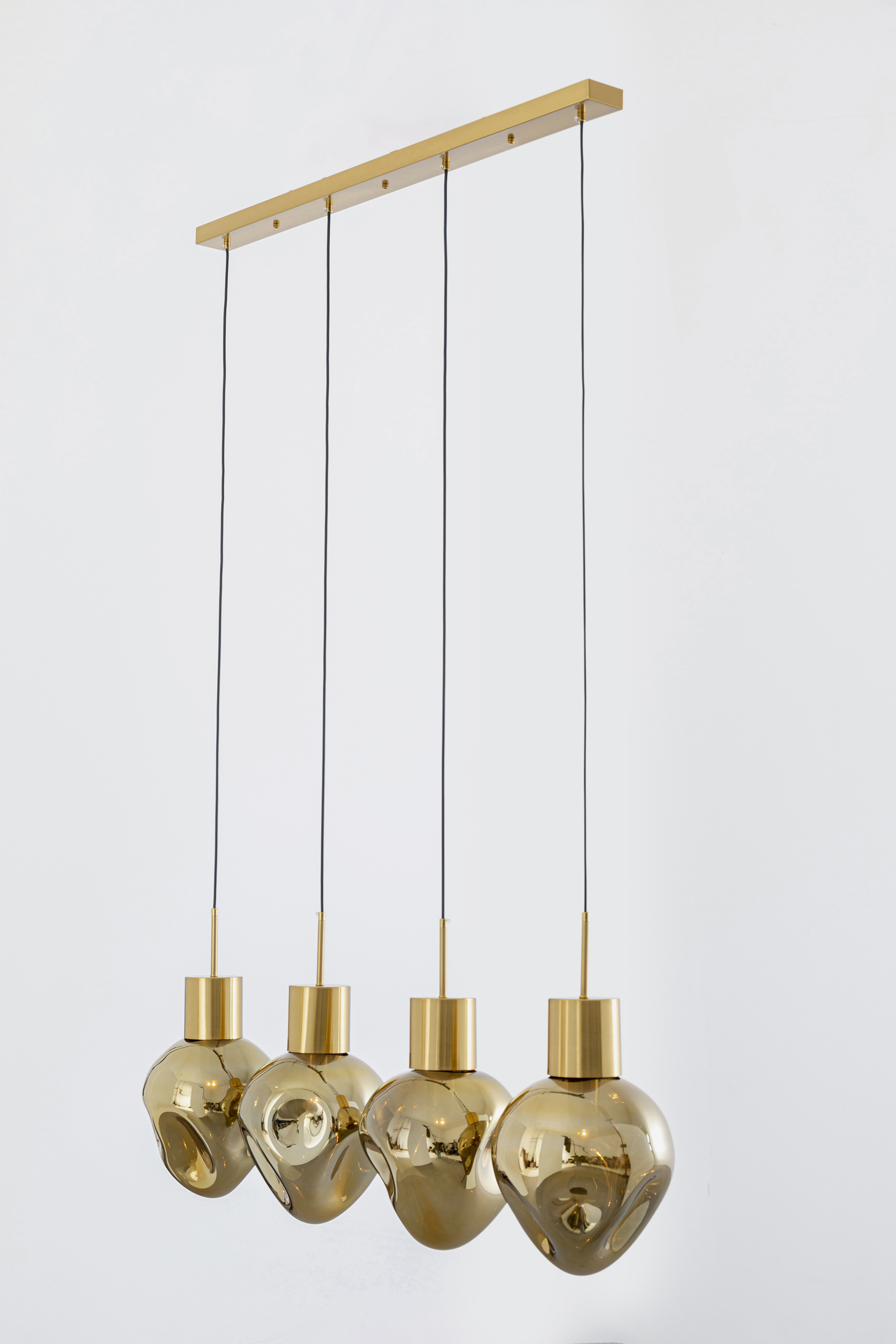 Pendelleuchte, goldfarben - Supernova