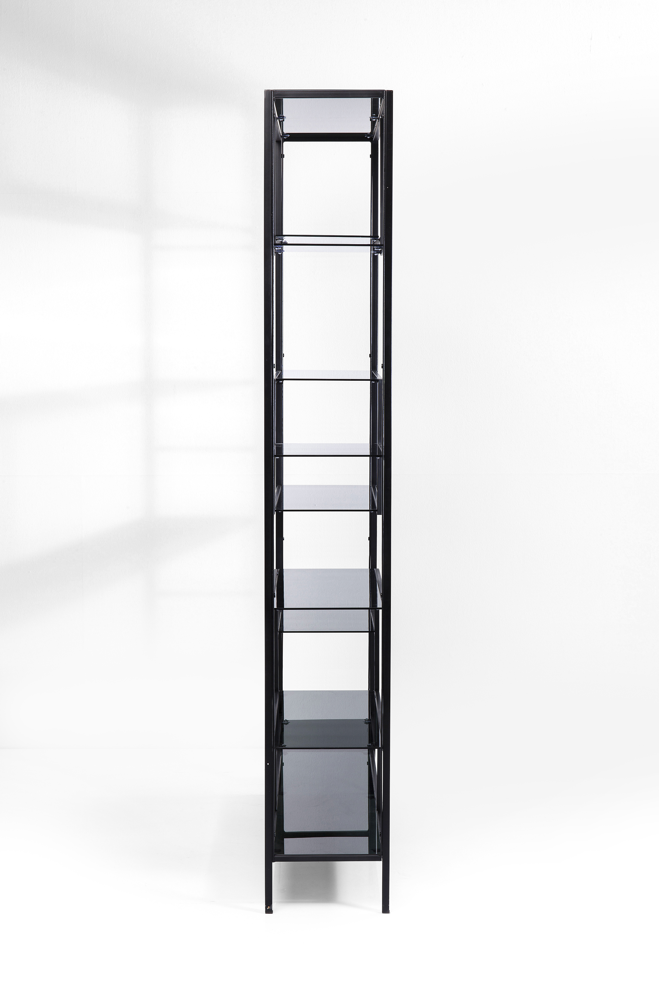 Regal Loft, schwarz, Rahmen Stahl  - Möbel