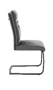 Schwingstuhl, Anthrazit, Gestell schwarz - LS25 Fimo