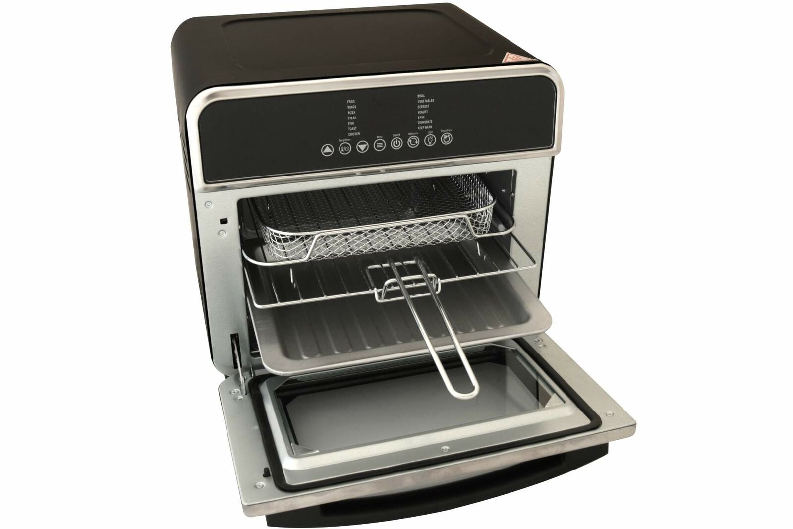 Fritteuse Heißluft Ofen 3in1 - 15l, 1600watt, 35,5x31,5x33cm