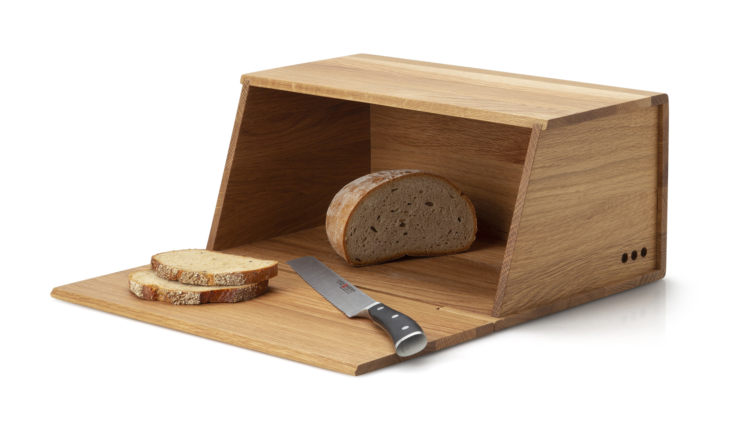 Brotkasten Eiche - 40x26x18,5cm