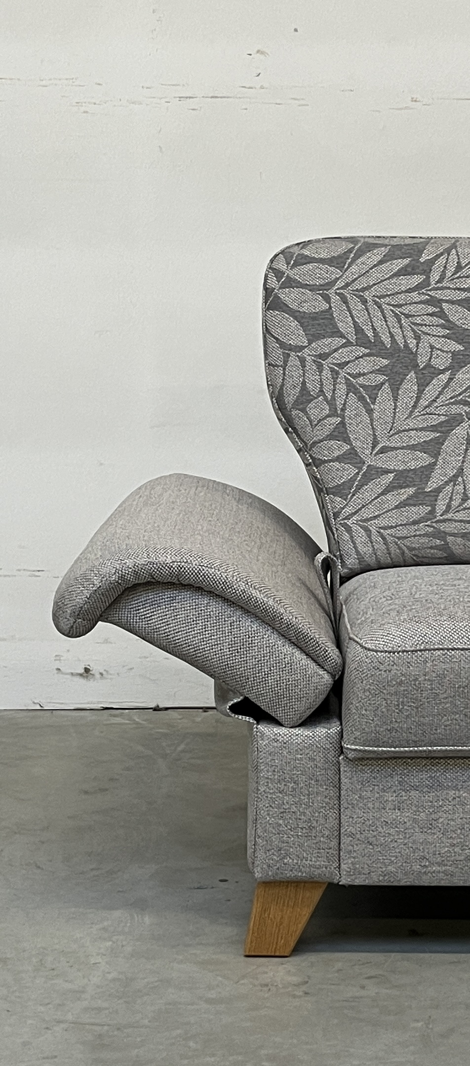 Polstergarnitur, grau meliert - MyStyle 2178