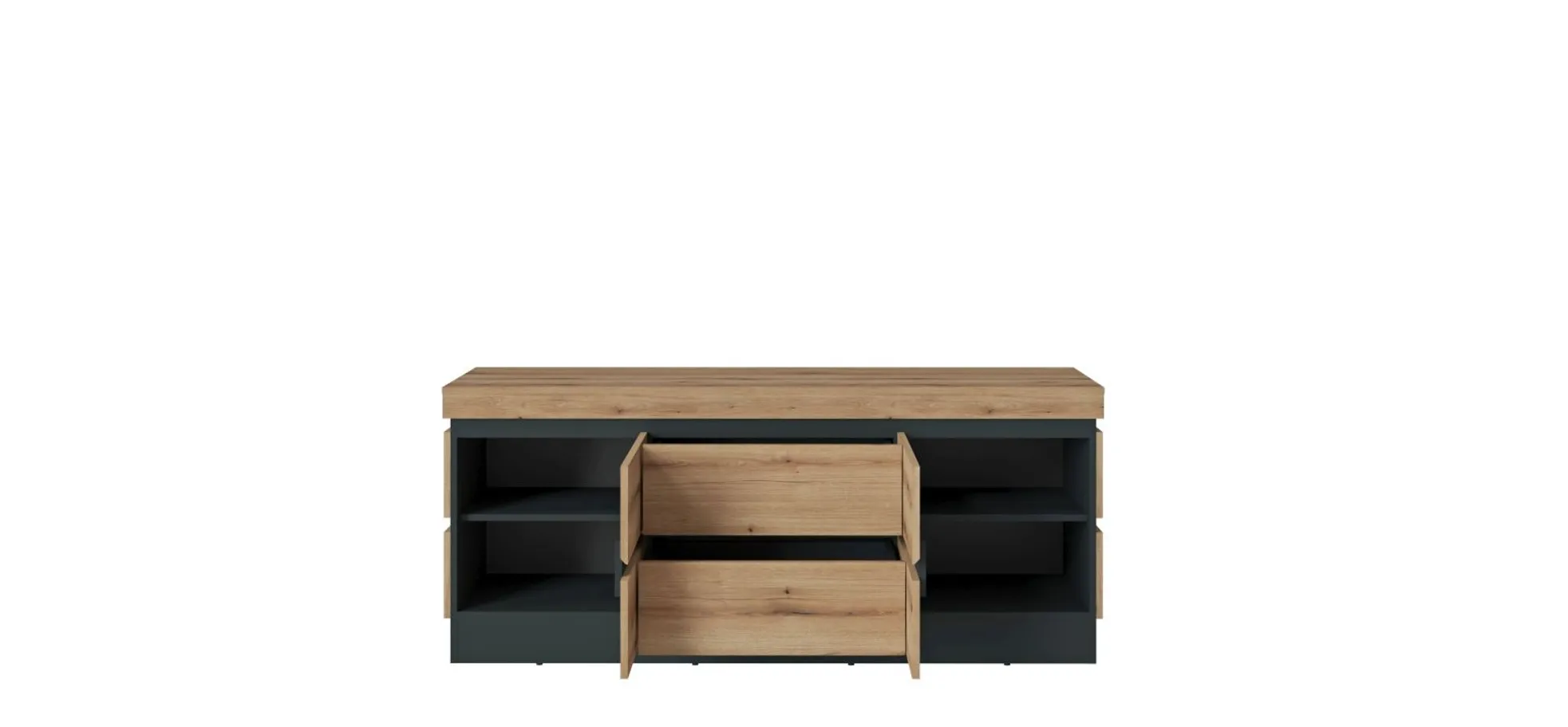 TV-Unterteil, Coast Evoke Eiche - Waca