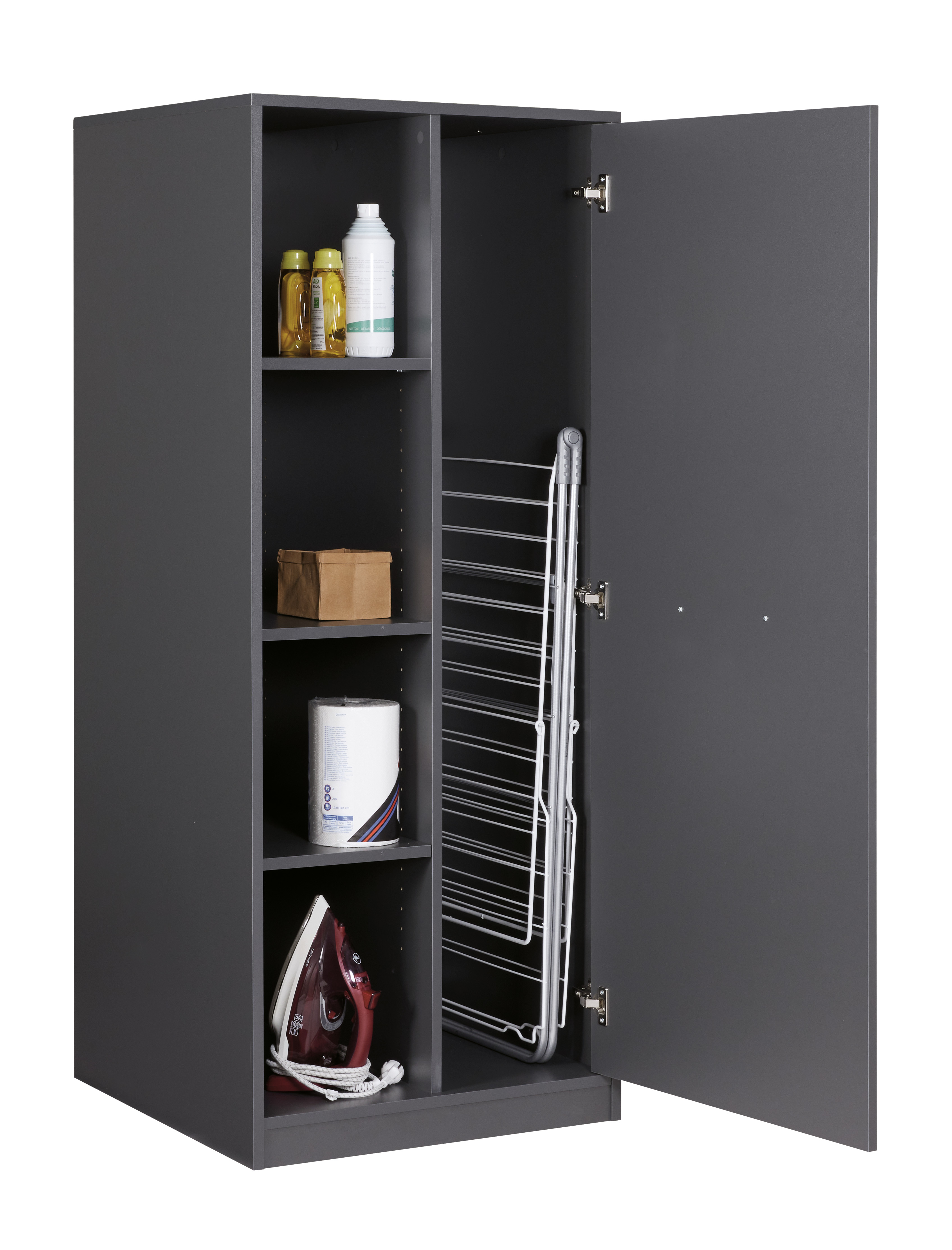 Haushaltsschrank, Anthrazit - MyStyle 9005