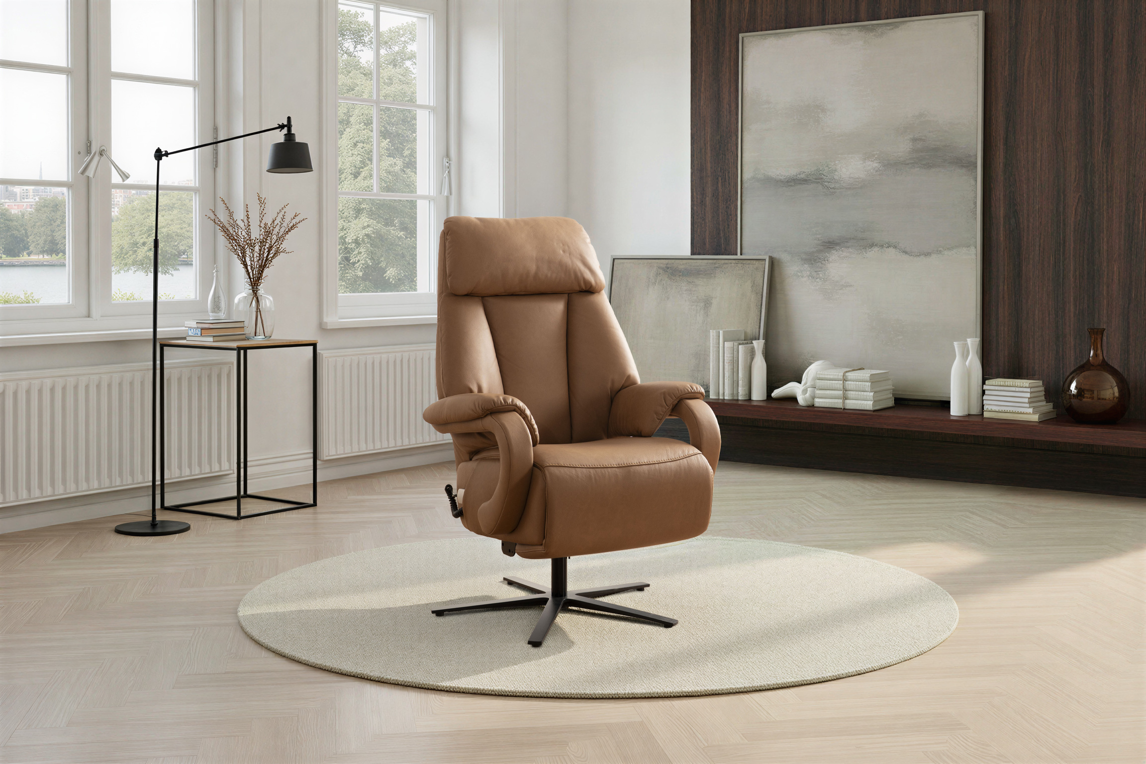 Drehsessel, hazel - LS26 Apostolo Lazyline