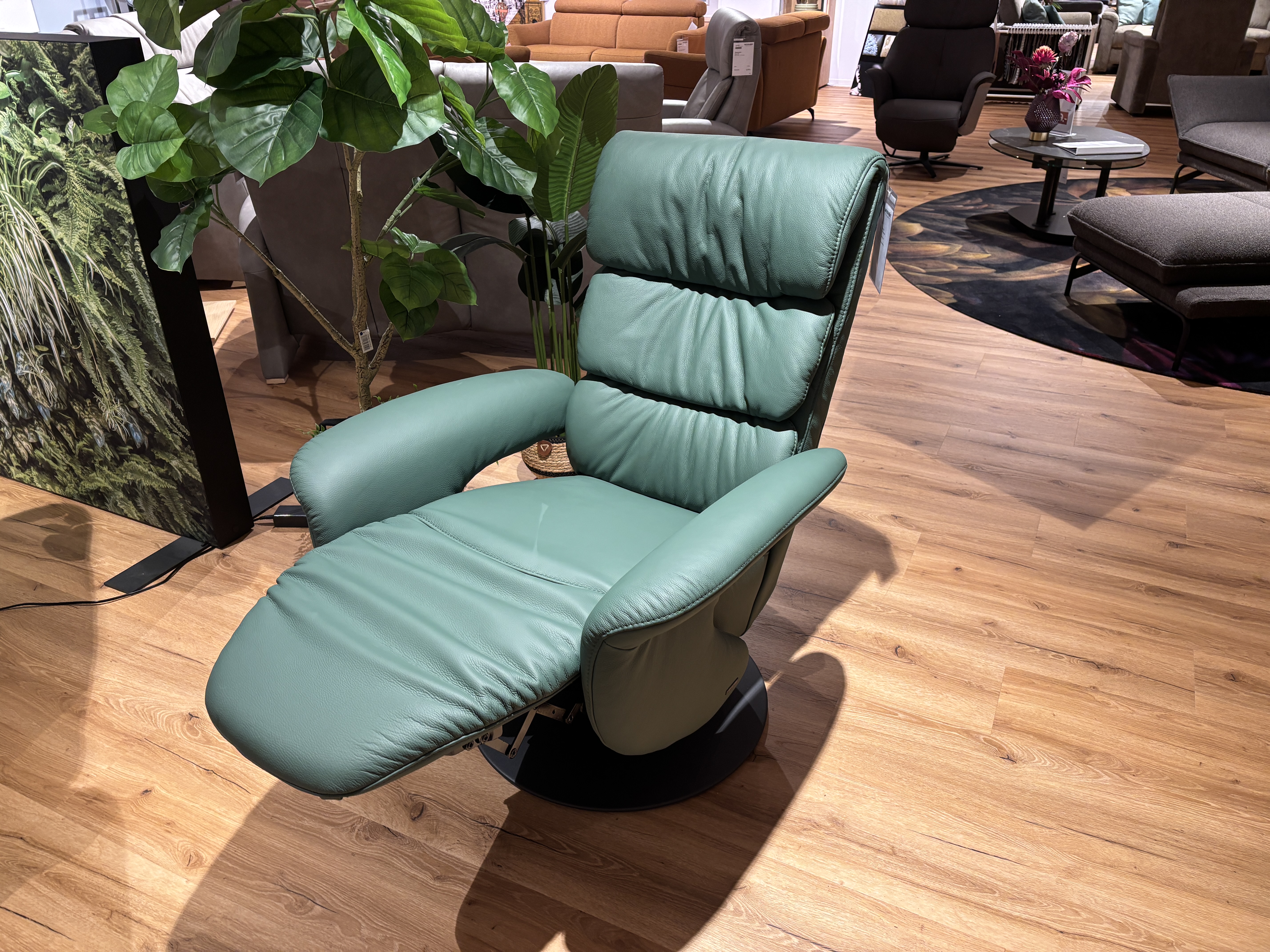 Relaxsessel, Leder Longlife Rustica tanne - MYKON 322