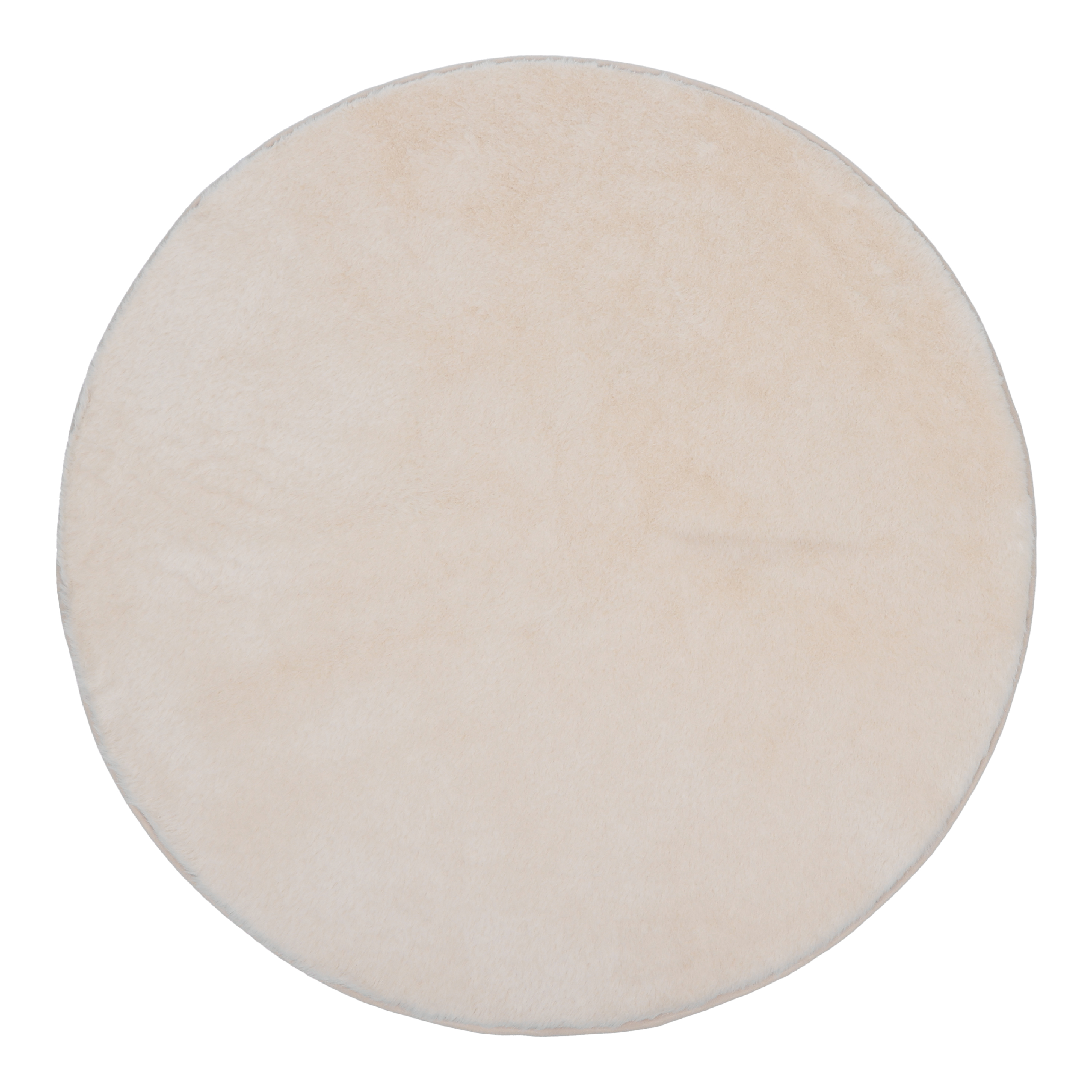 Badteppich Sable, creme - Ø ca. 100 cm