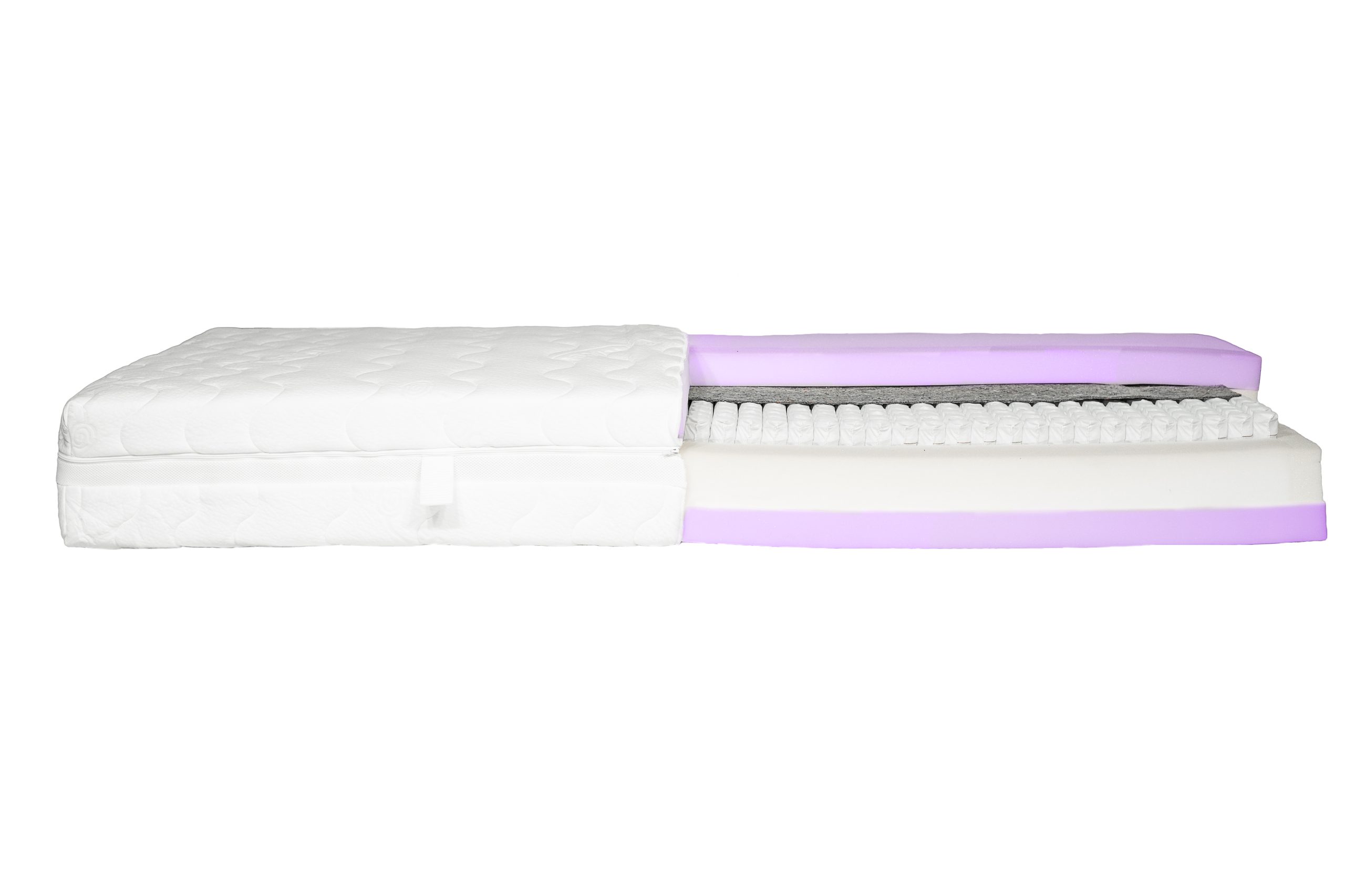 Mikro-Taschenfederkernmatratze 120x210cm H4 - GEL MTFK H4 120x210