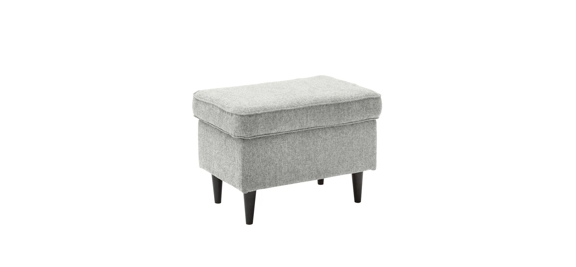 Hocker - Grau, Polyester