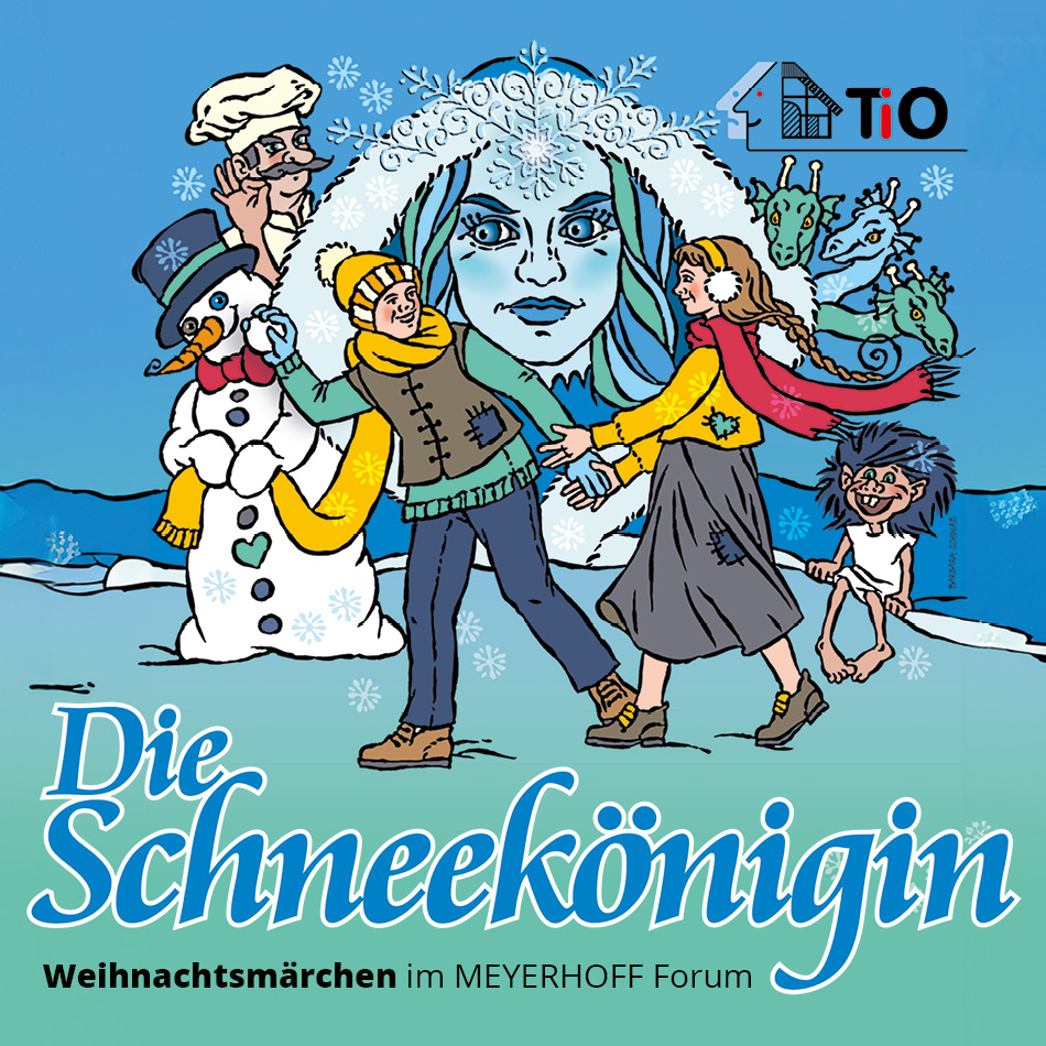 Weihnachtsmärchen "Die Schneekönigin" im MEYERHOFF Forum • Tio Theater in OHZ