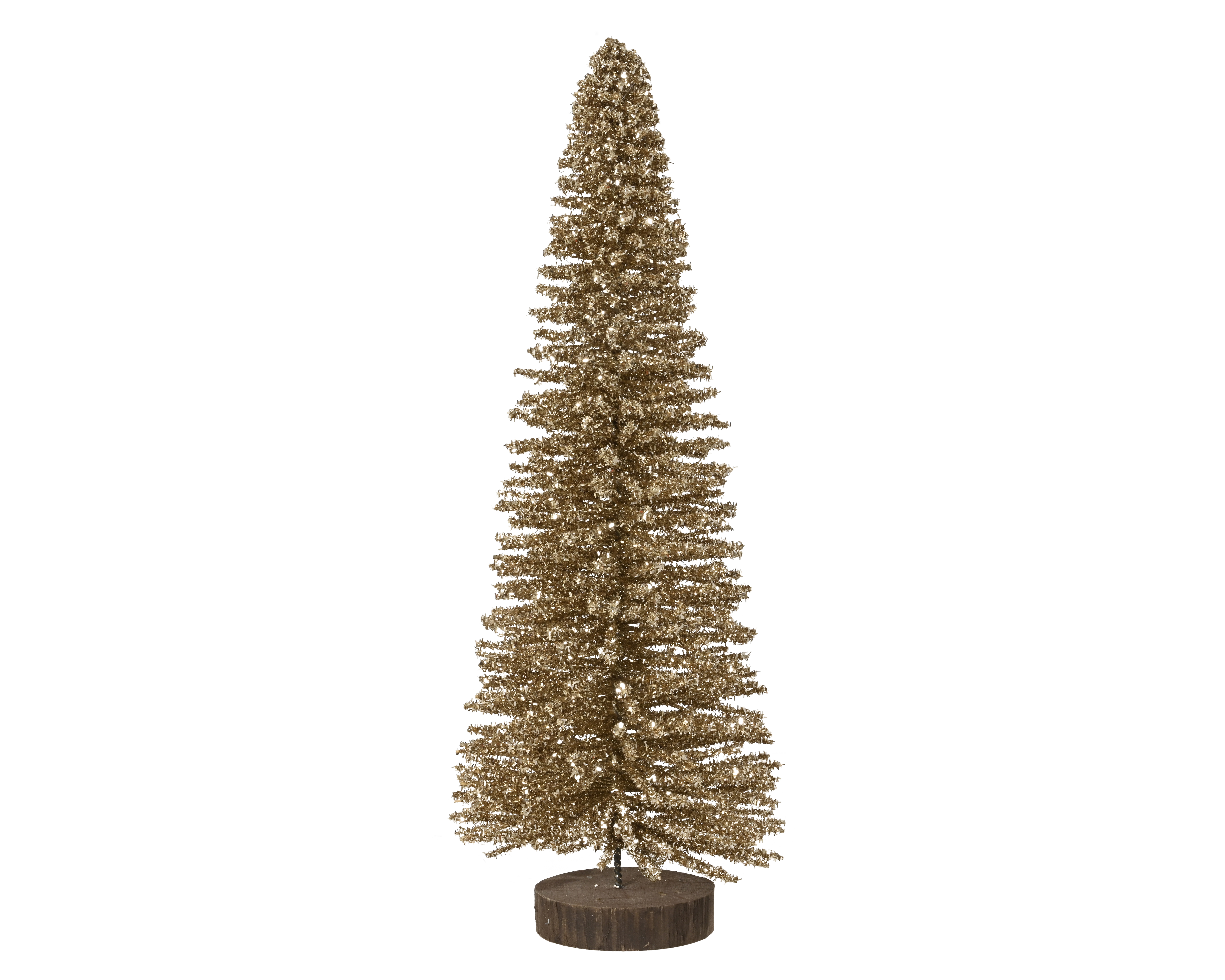 Baum - gold, Bambus, Ø28-H81cm
