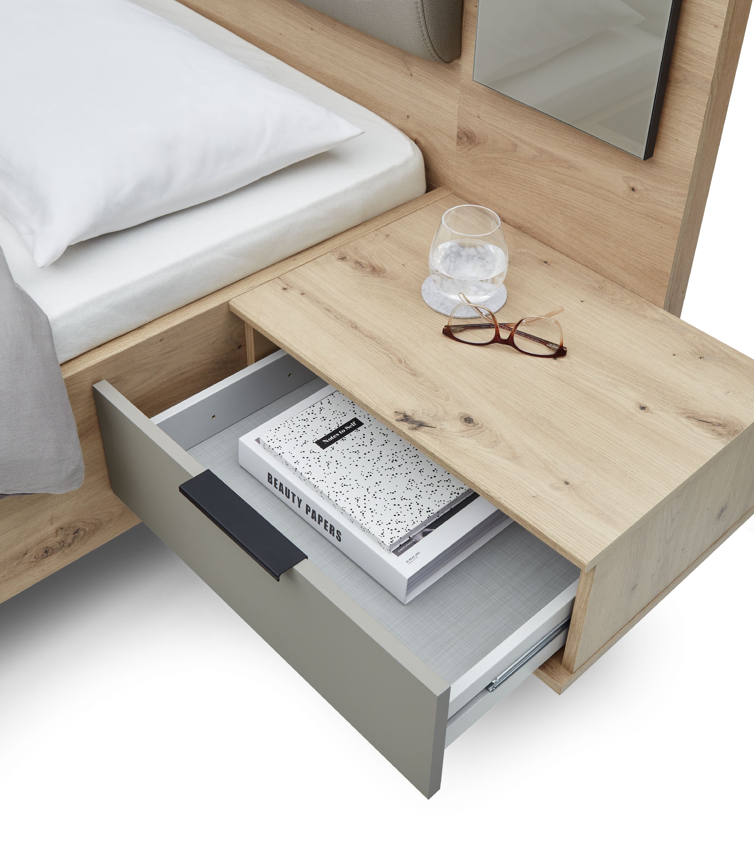 Bettanlage, Artisan Eiche Nachbildung - MyStyle 3058