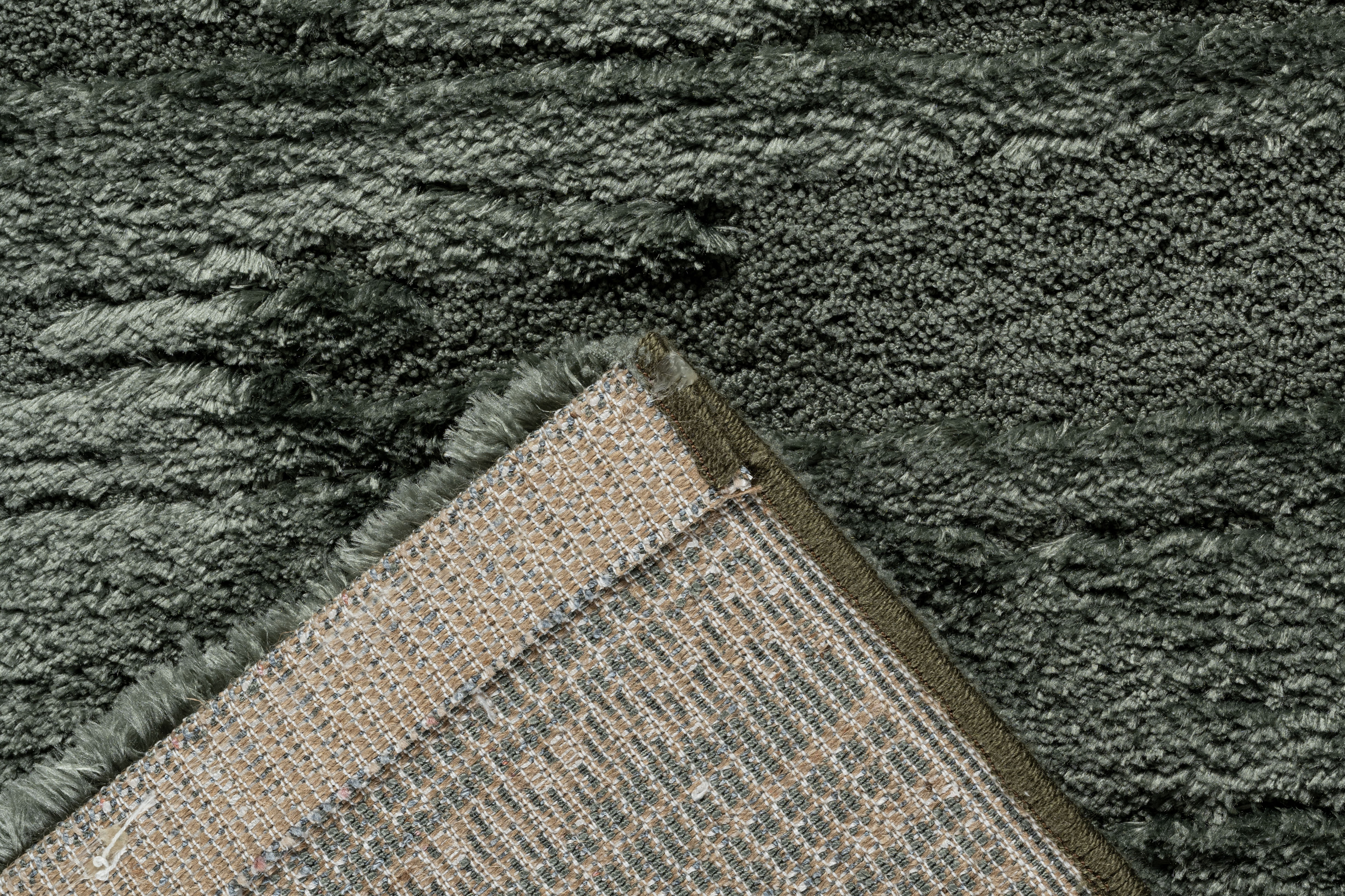 Webteppich, grün, 80x150 cm, rechteckig - Rimba