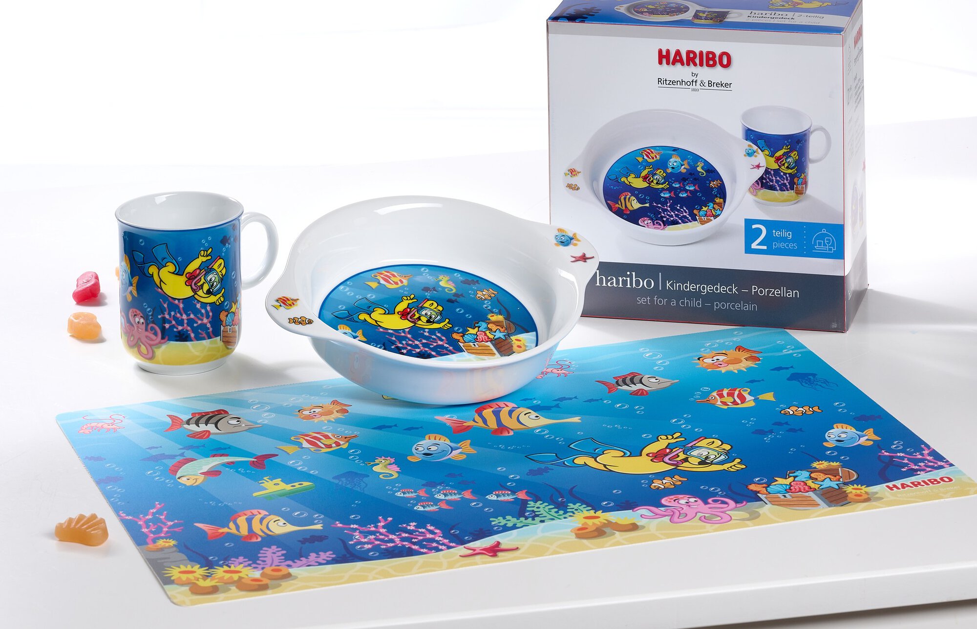 Tischset HARIBO - 45 x 30 cm Seaworld