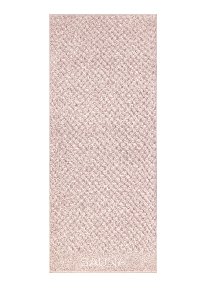 Saunatuch Sauna, mokka - 80x200cm, gemustert