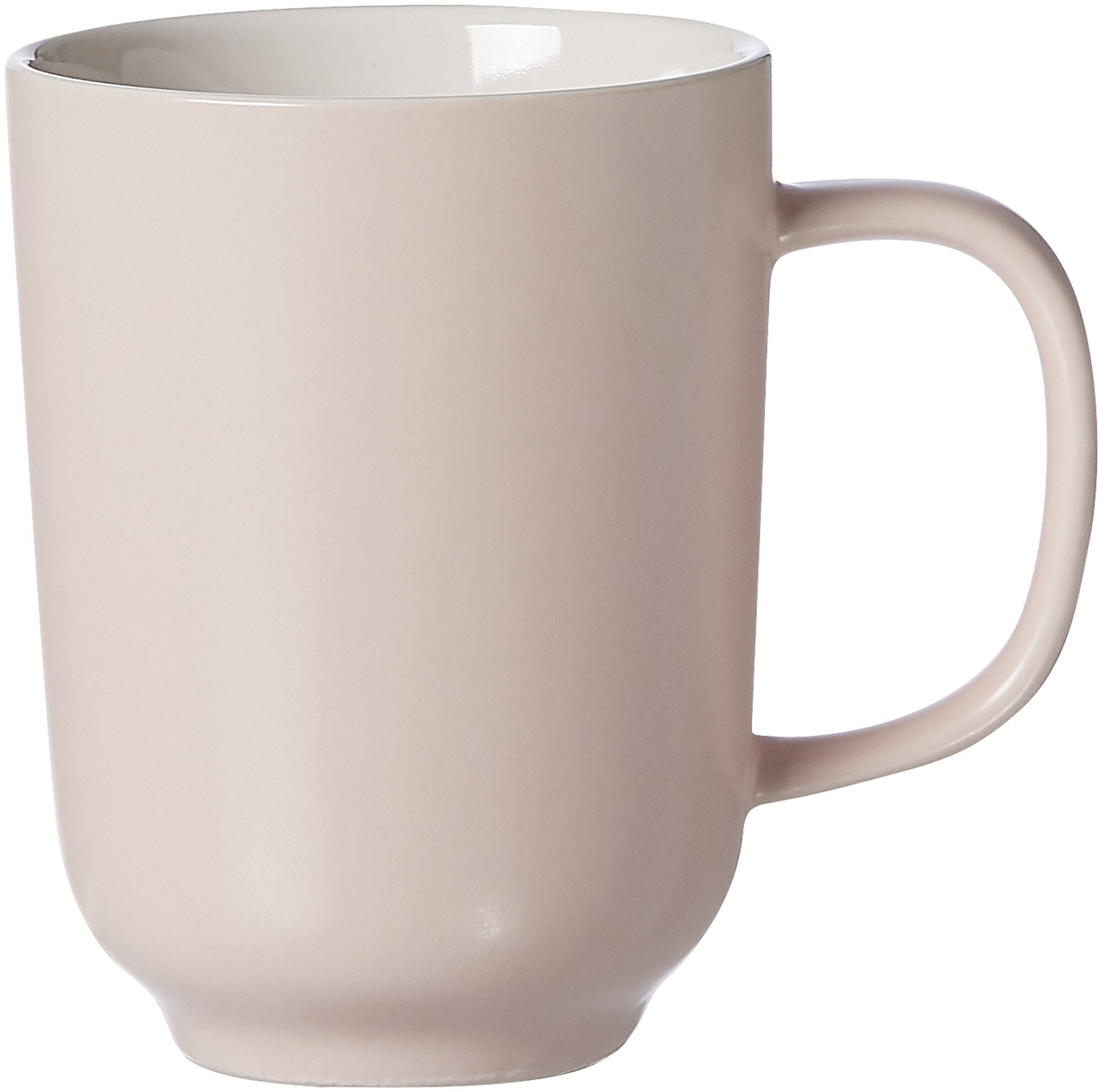 Henkelbecher Jasper Rose 285 ml - Steinzeug, spülmaschinenfest, zylindrisch, rosa