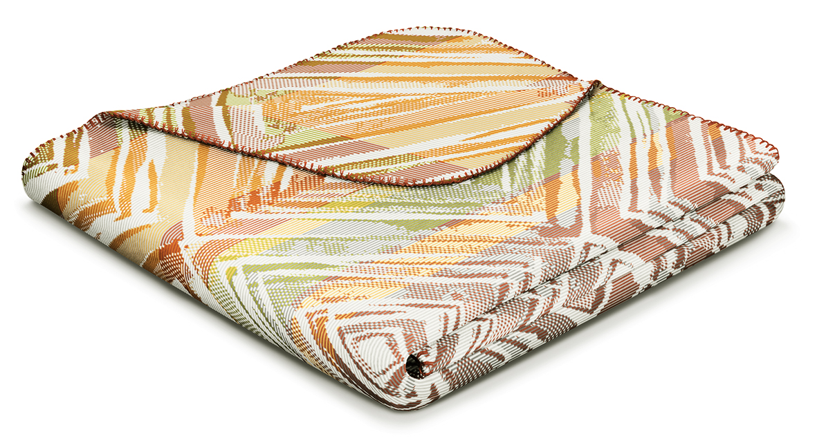 Wohndecke Sunset Diamonds - ca. 150 x 200cm