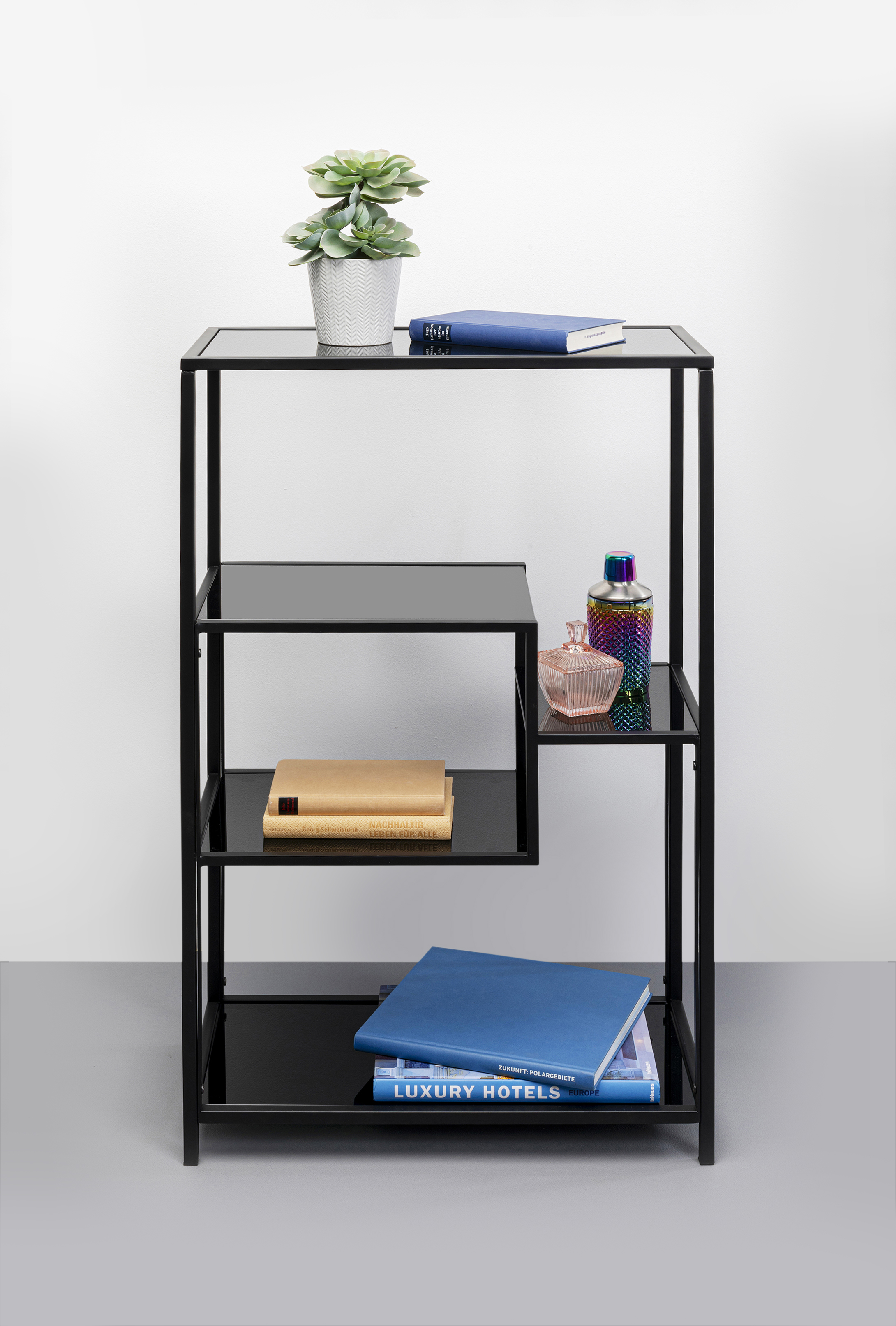 Regal Loft, schwarz - Möbel