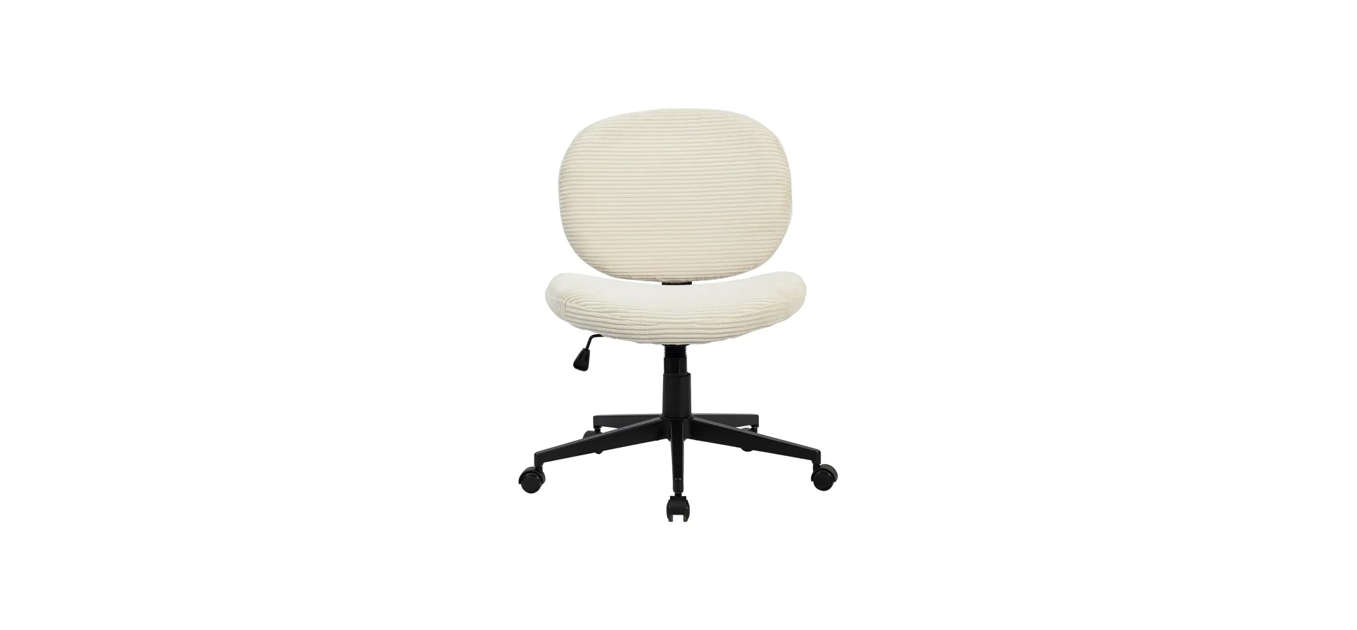 Drehstuhl, Cord creme - Deele