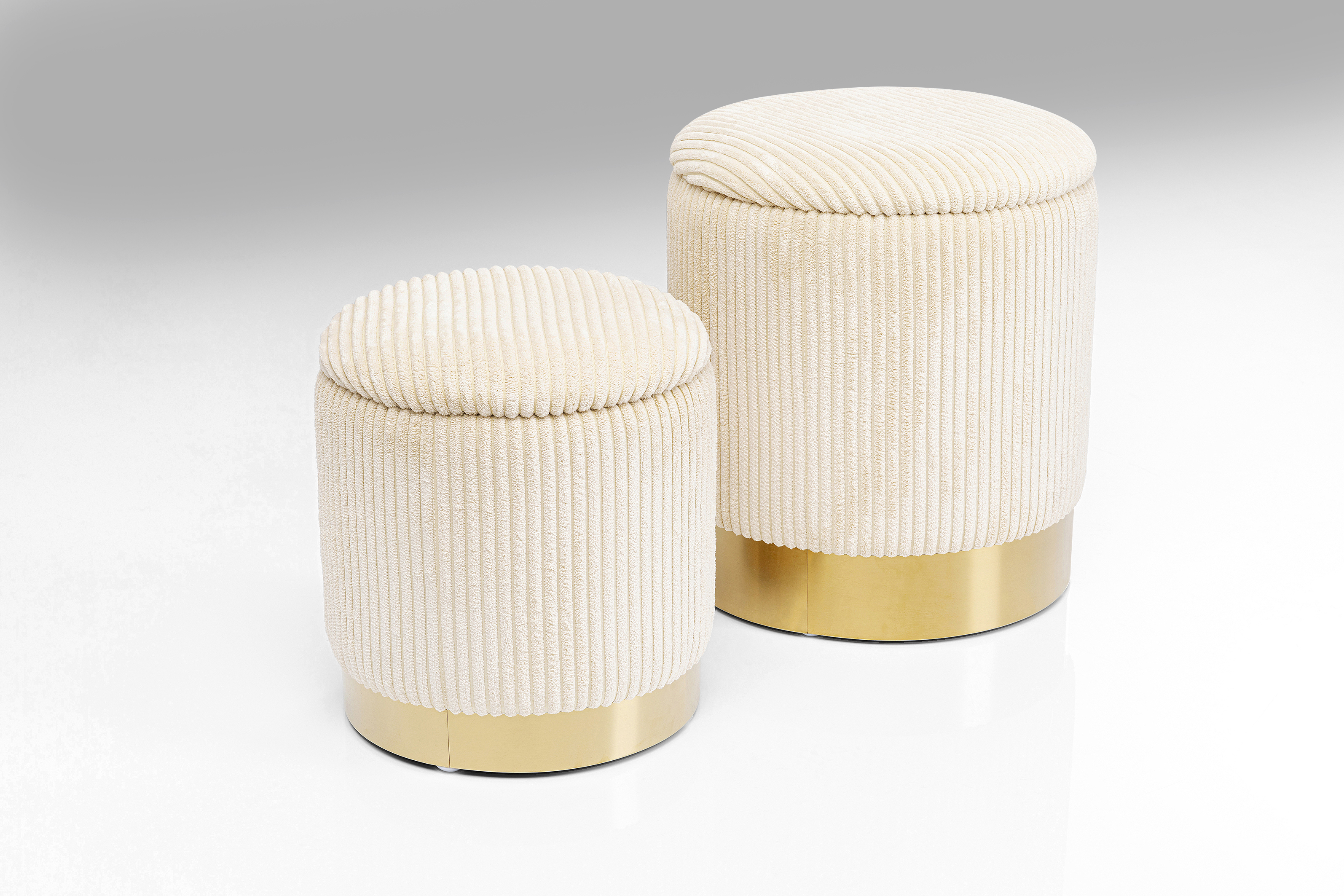 Hocker Cherry, creme,  - Möbel