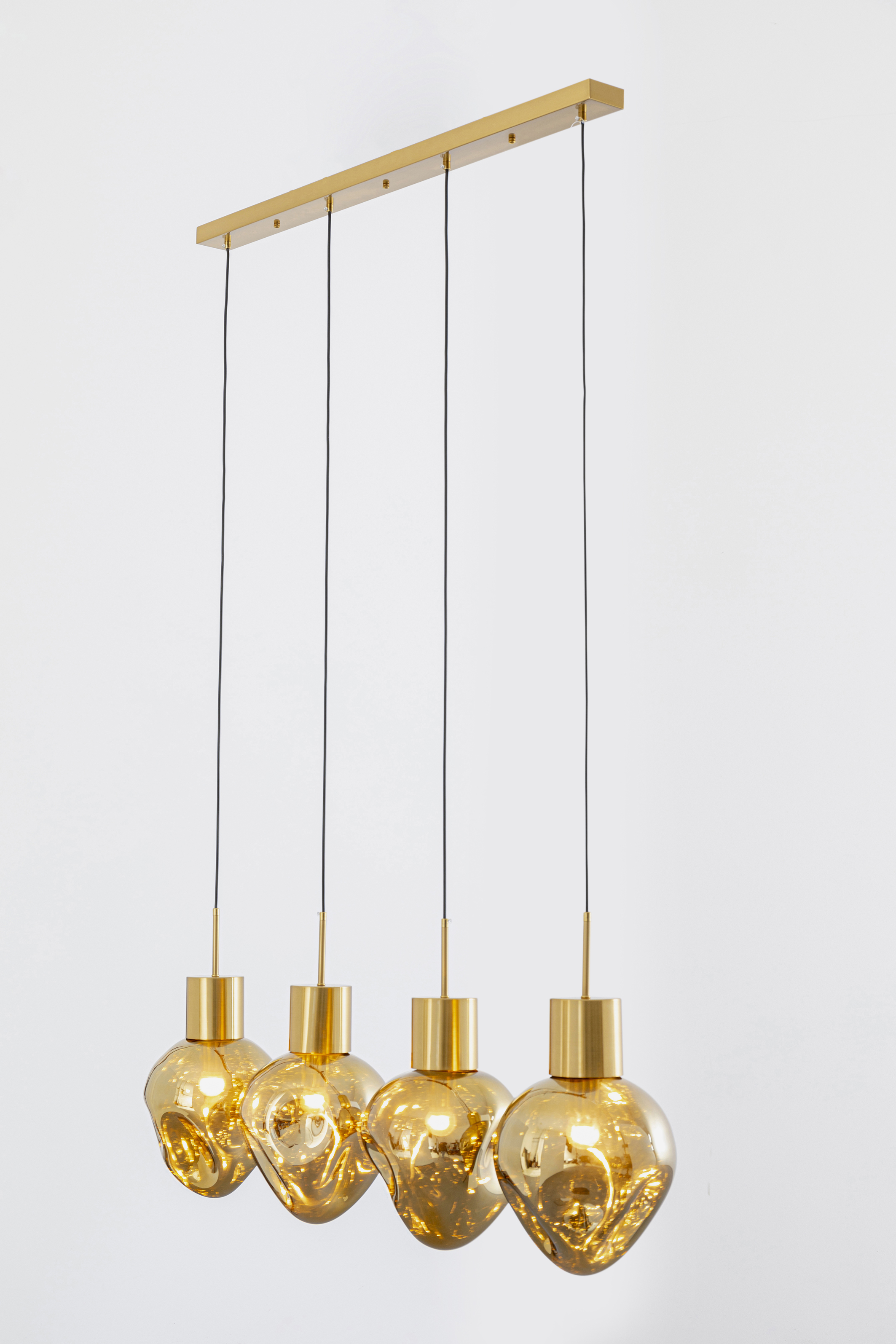 Pendelleuchte, goldfarben - Supernova