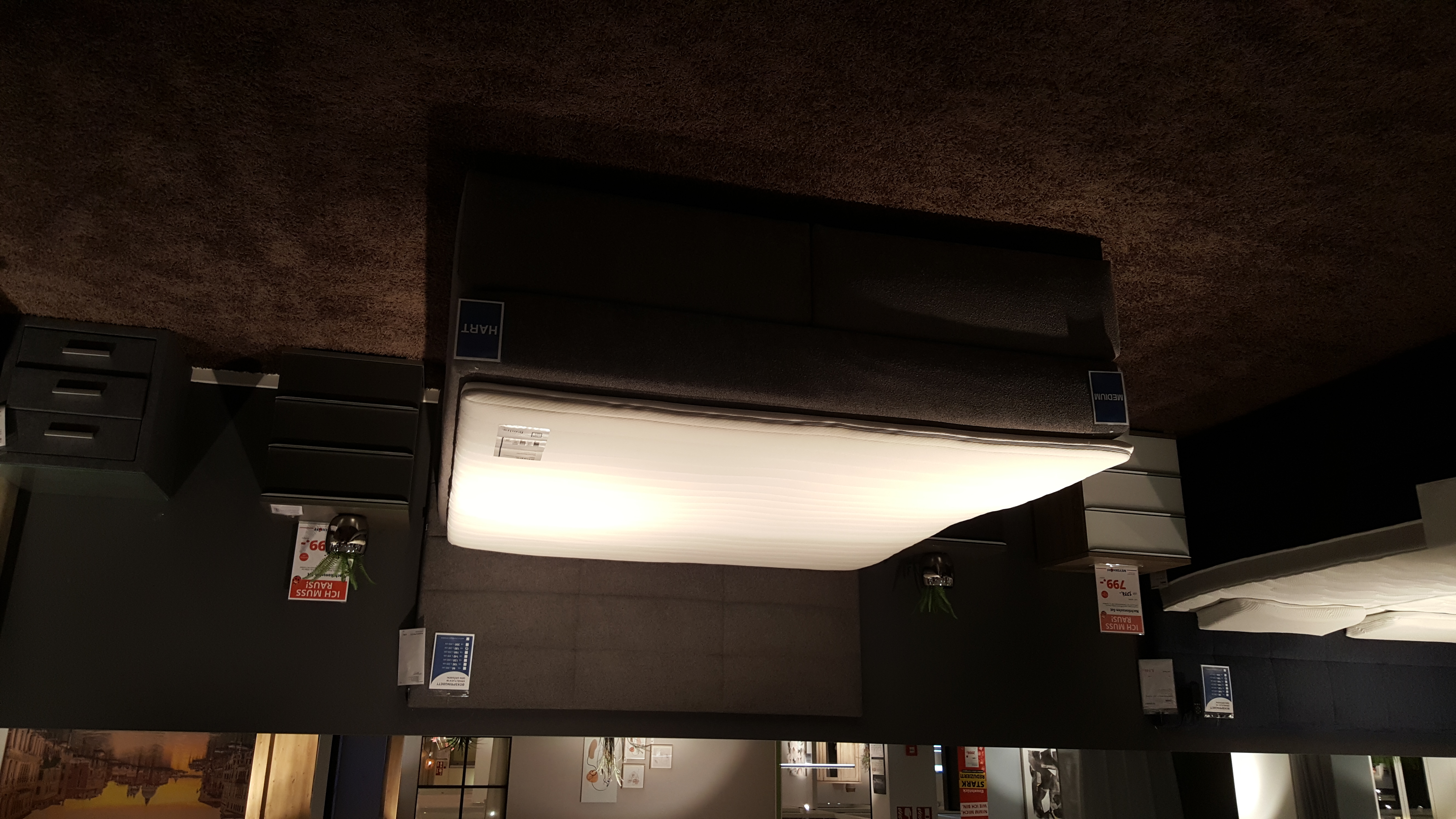 Boxspringbett, Liegefläche 180x200 cm   - KS23 Sola