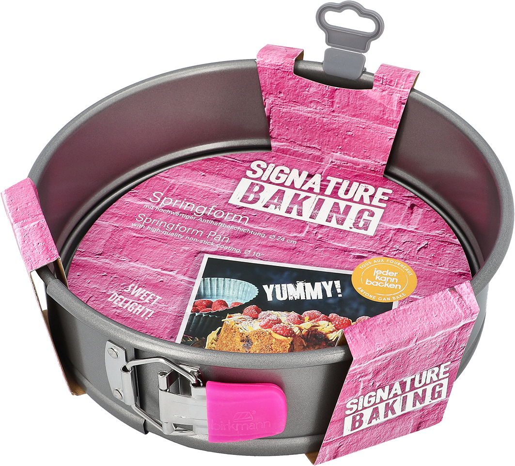 Springform Signature Baking - Ø 24cm, Höhe 7cm, mit Antihaftbeschichtung
