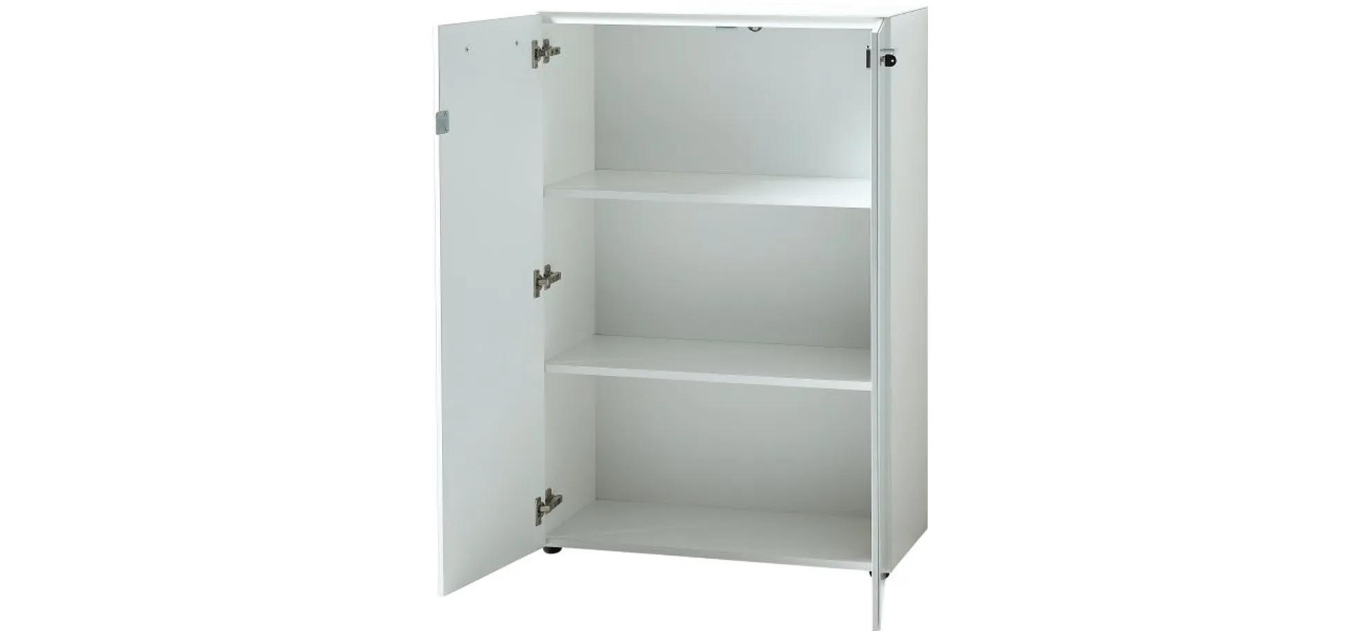 Aktenschrank GWEN - B/H/T ca. 80x120x37 cm, Weiß