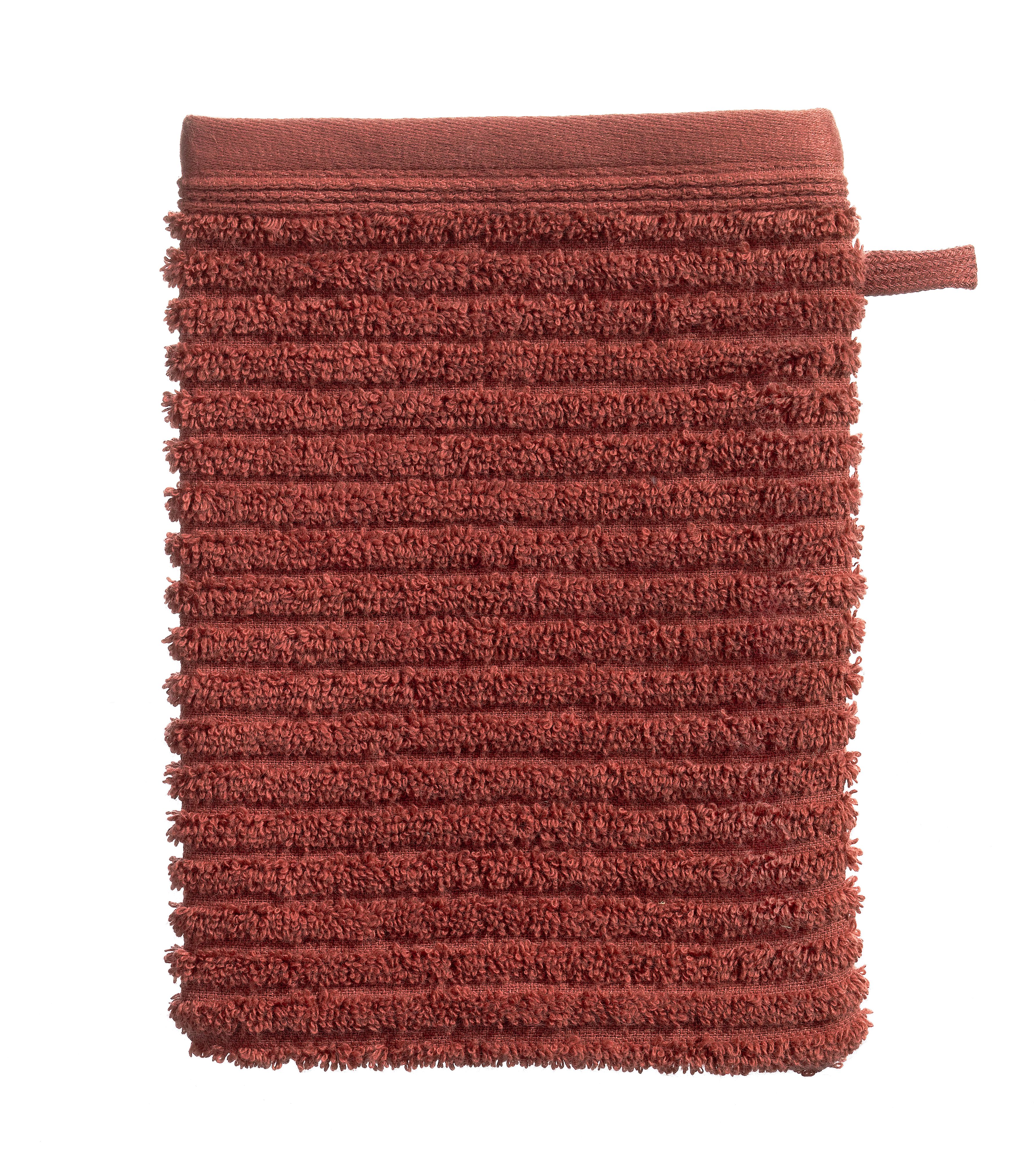 Waschhandschuh Casea Natürlich Almeria, 15x21cm - terra