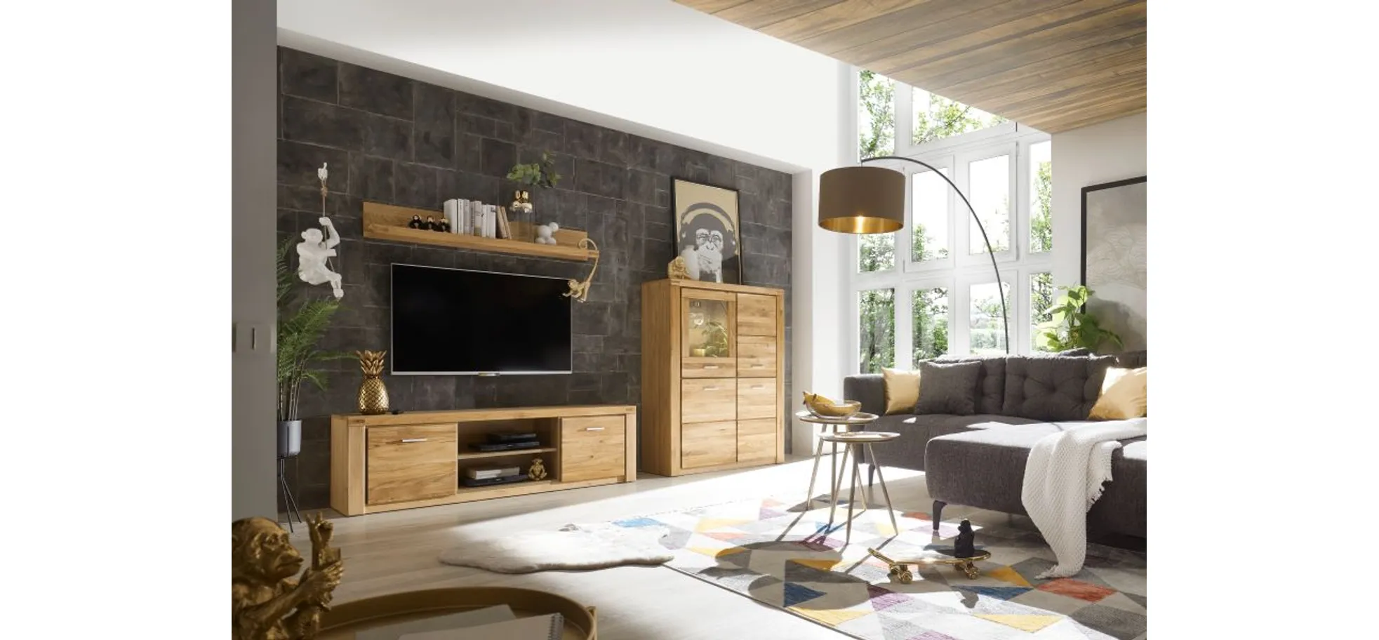 Ecksofa,100% Polyester  - Janek