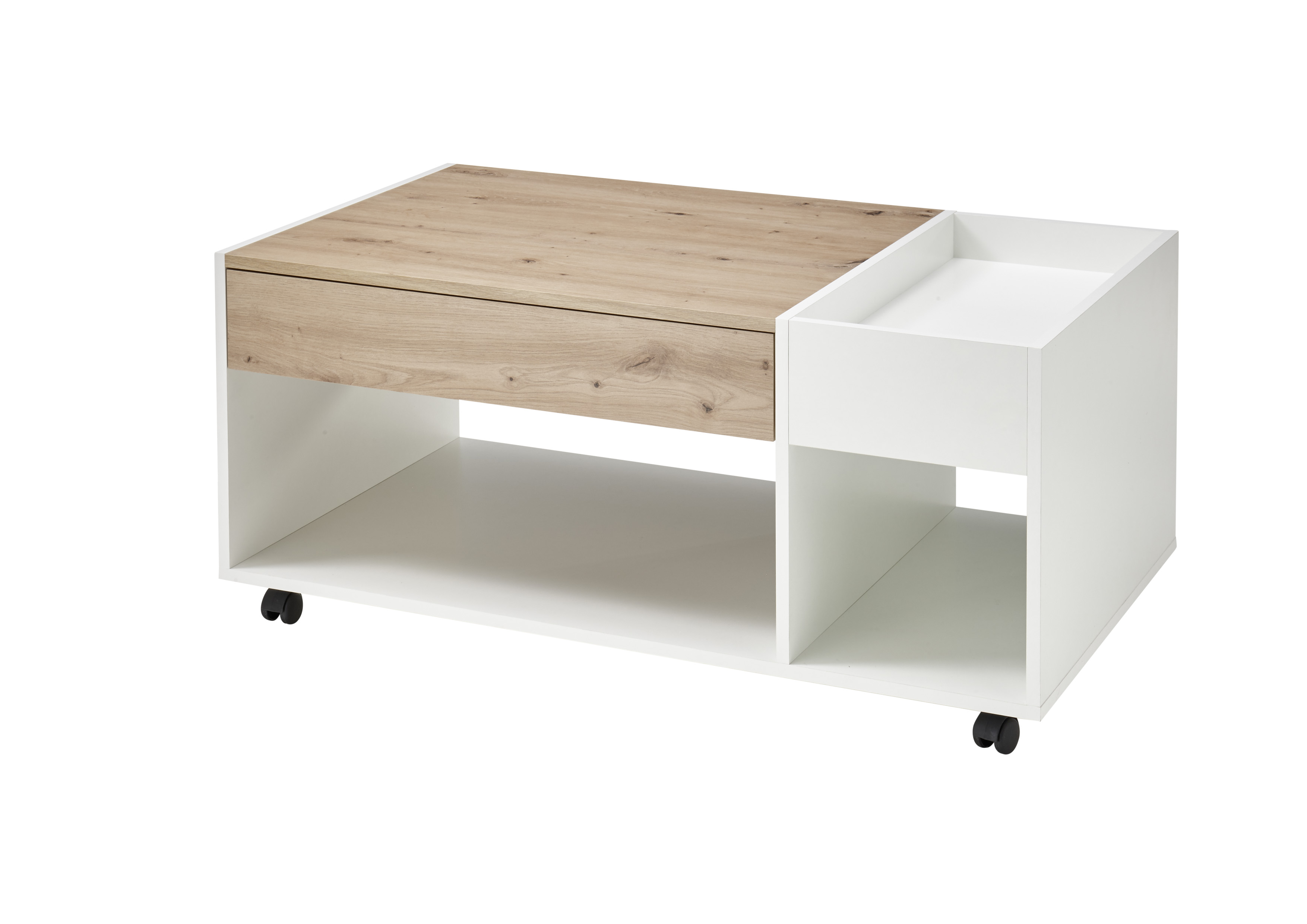 Couchtisch, Artisan Eiche/Weiß - MyStyle 1040